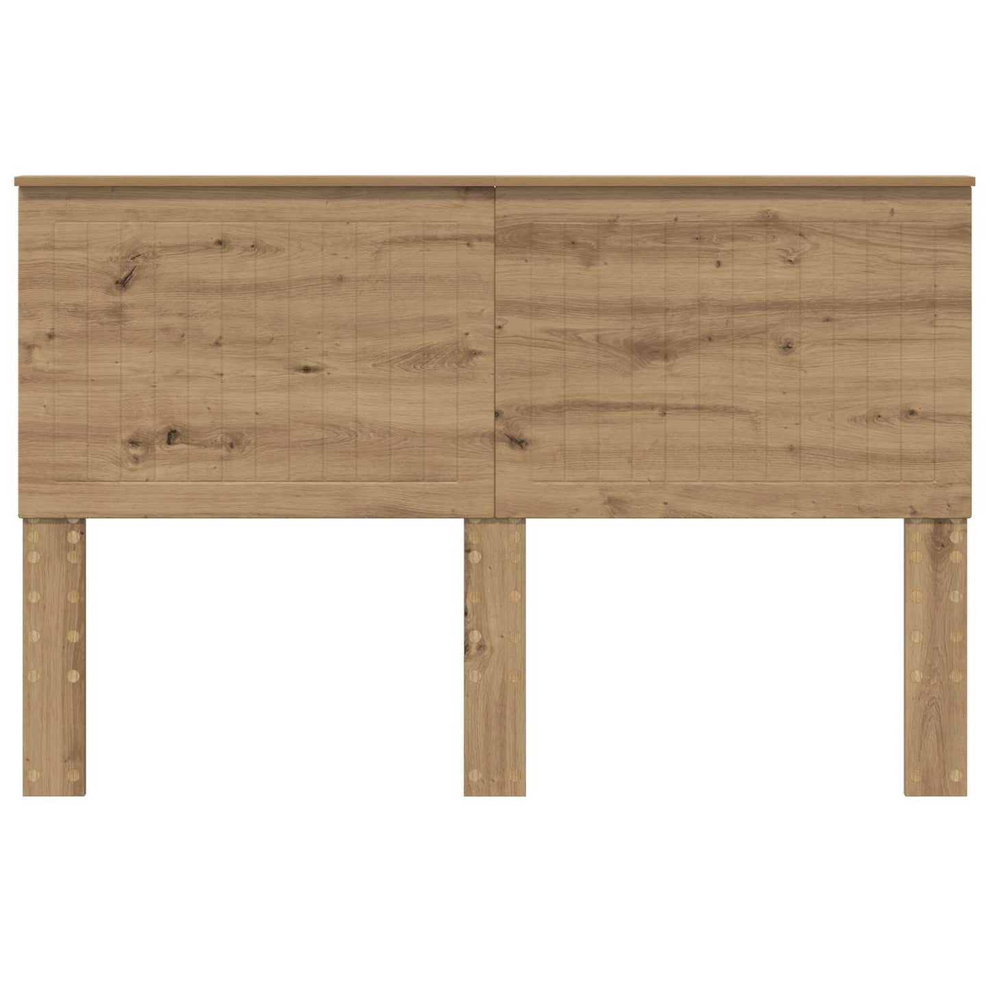 Headboard with Headboard Artisan Oak 150 cm Engineered wood