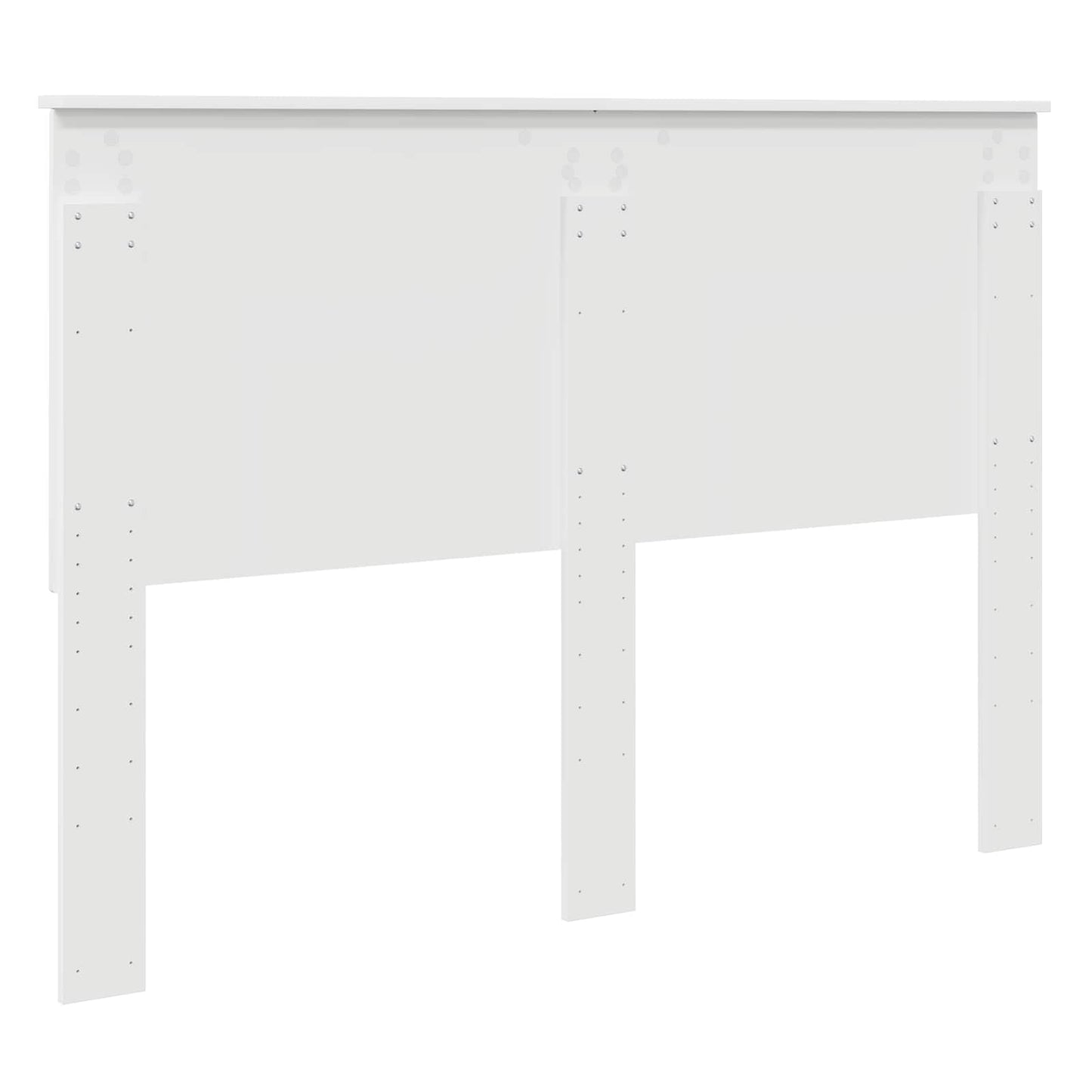 Headboard with Headboard White 140 cm Engineered wood