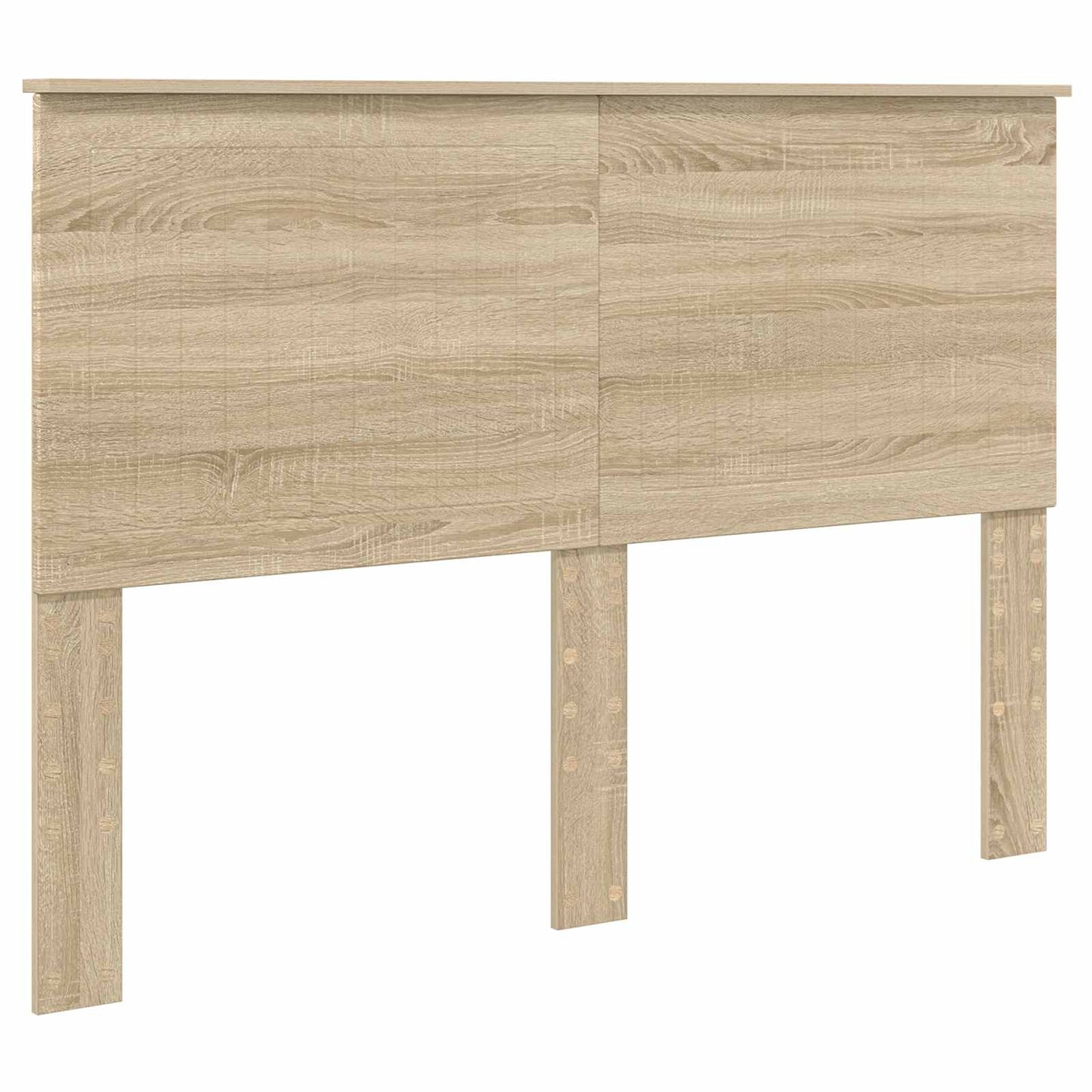 Headboard with Headboard Sonoma Oak 140 cm Engineered wood