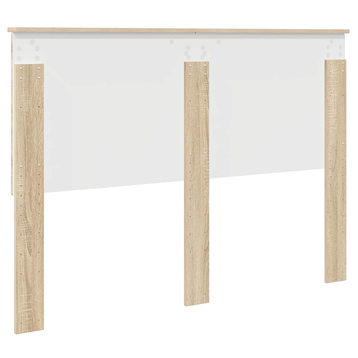 Headboard with Headboard Sonoma Oak 140 cm Engineered wood