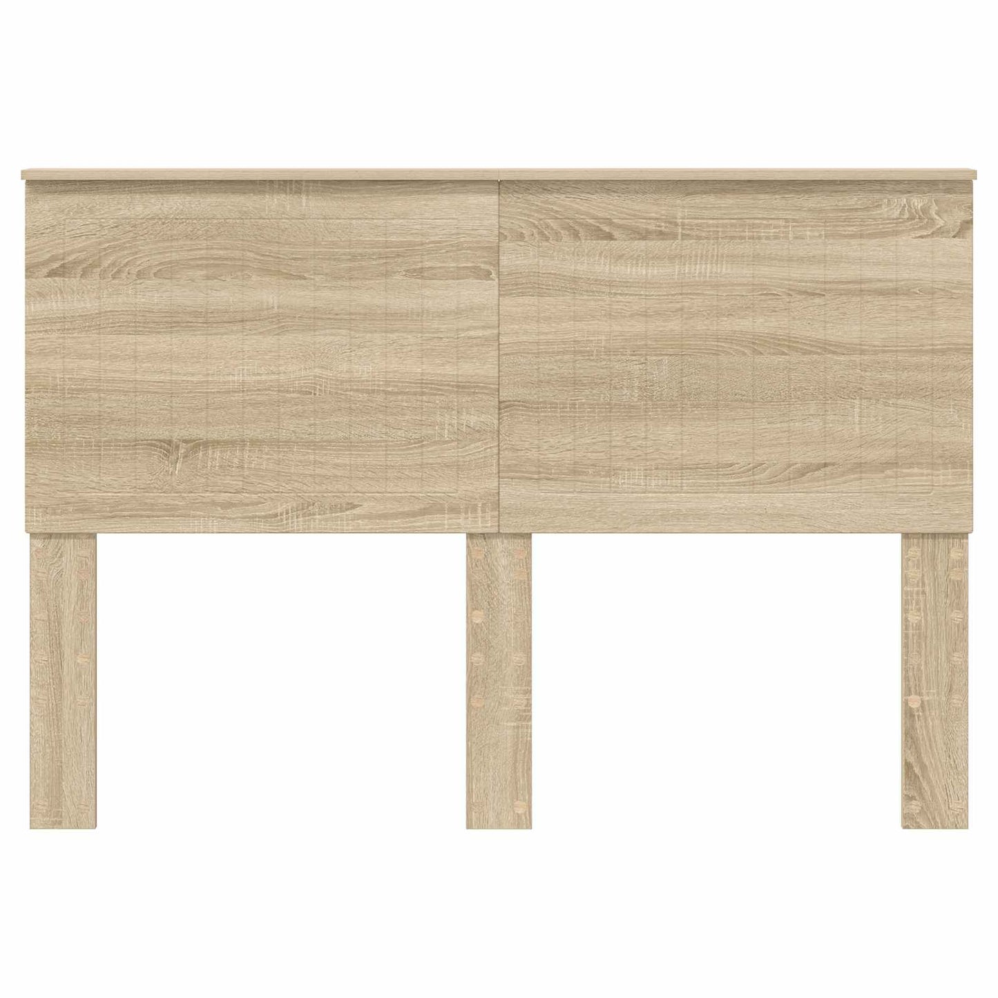 Headboard with Headboard Sonoma Oak 140 cm Engineered wood