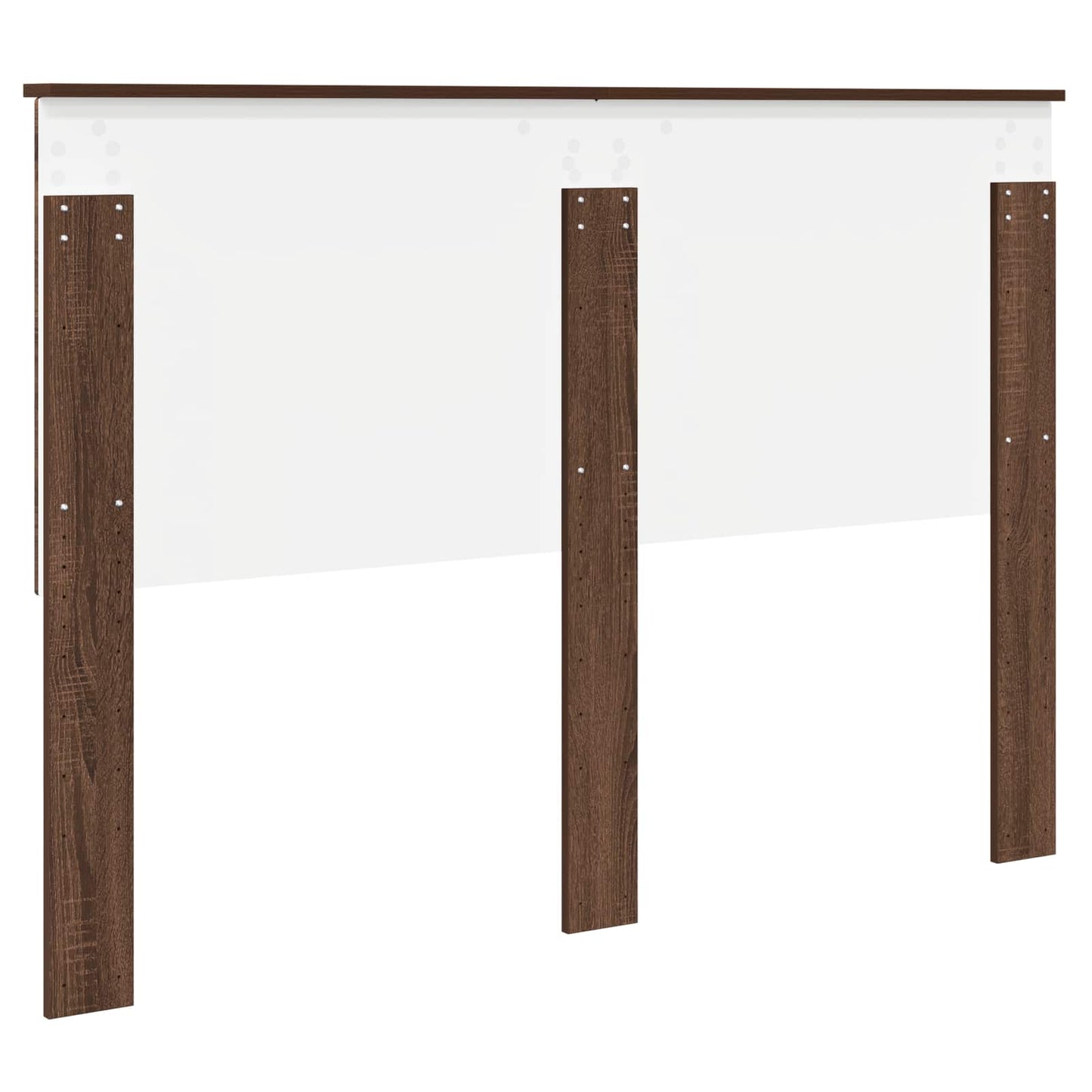 Headboard with Headboard Brown Oak 140 cm Engineered wood