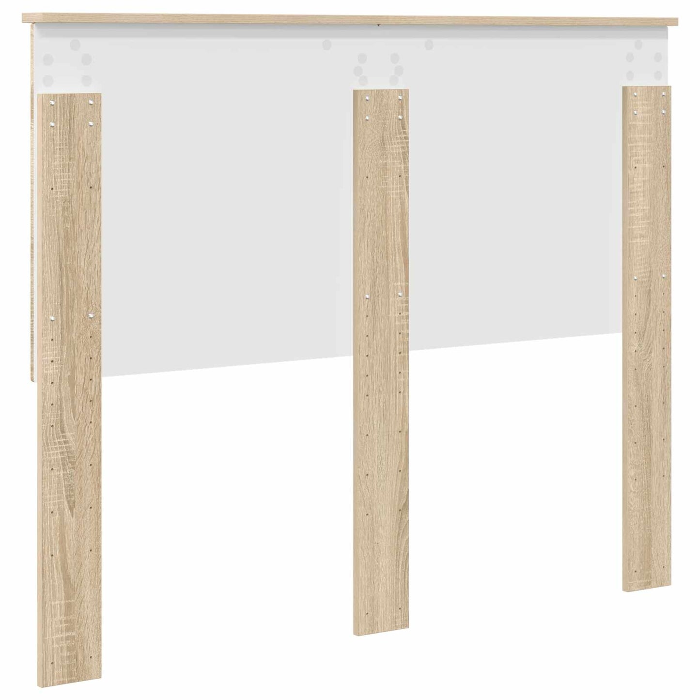 Headboard with Headboard Sonoma Oak 135 cm Engineered wood