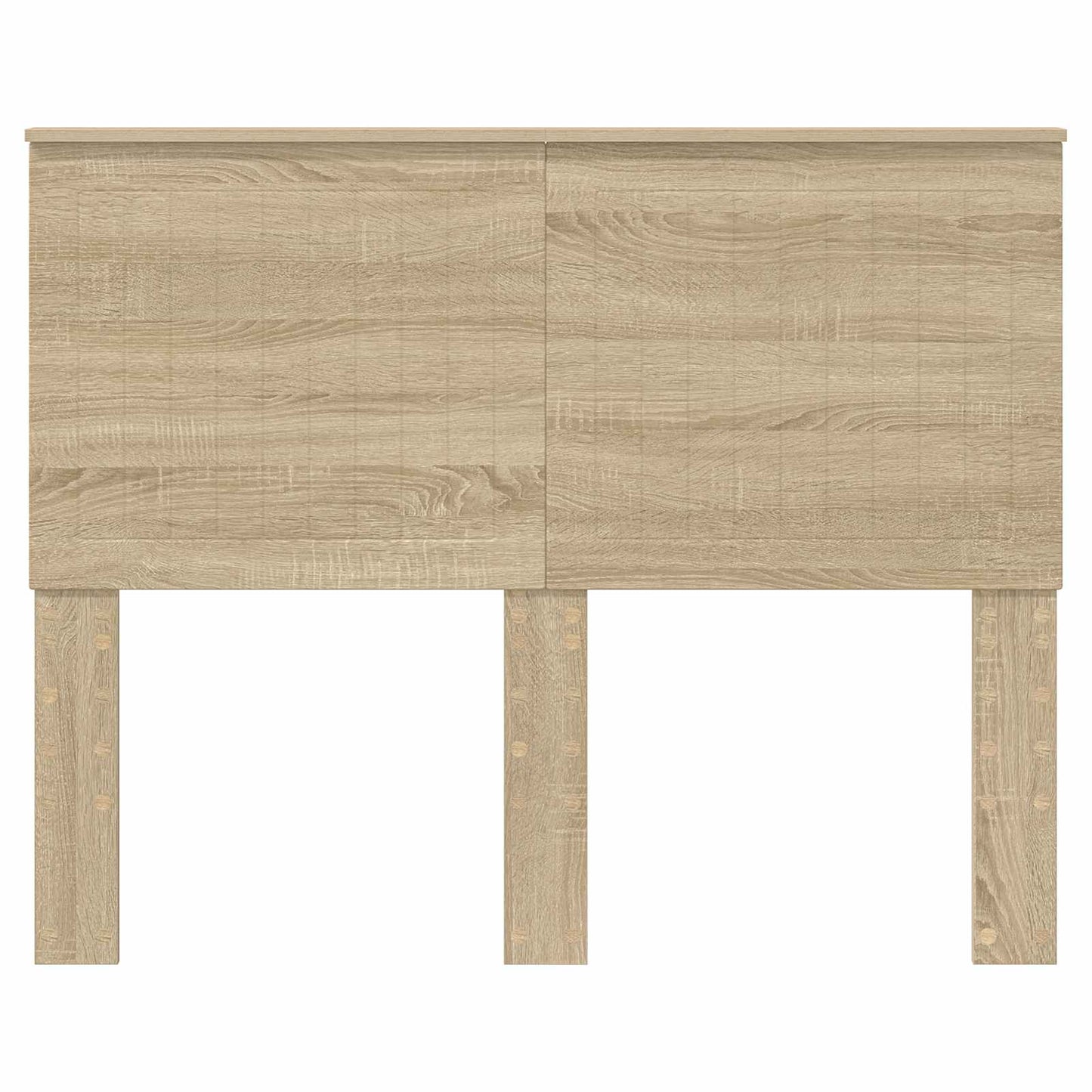 Headboard with Headboard Sonoma Oak 135 cm Engineered wood