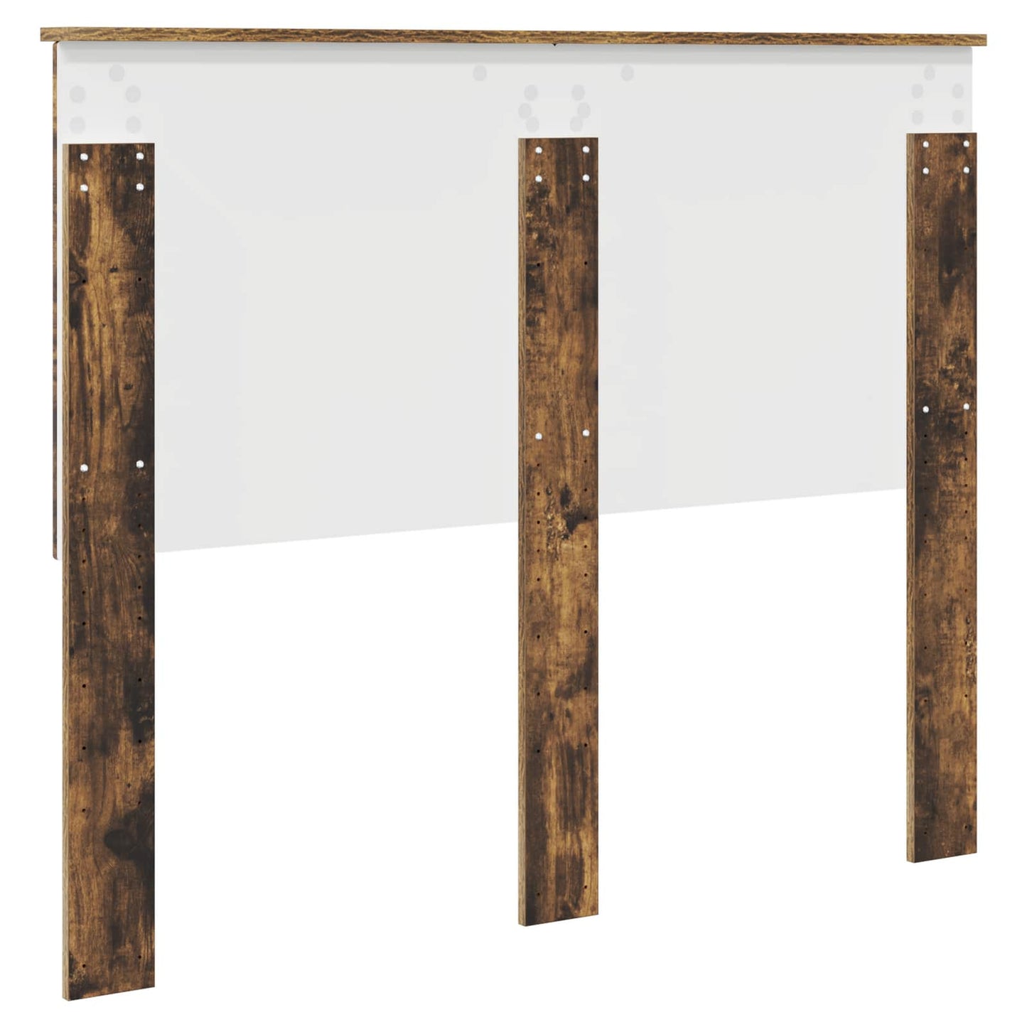 Headboard with Headboard Smoked Oak 135 cm Engineered wood