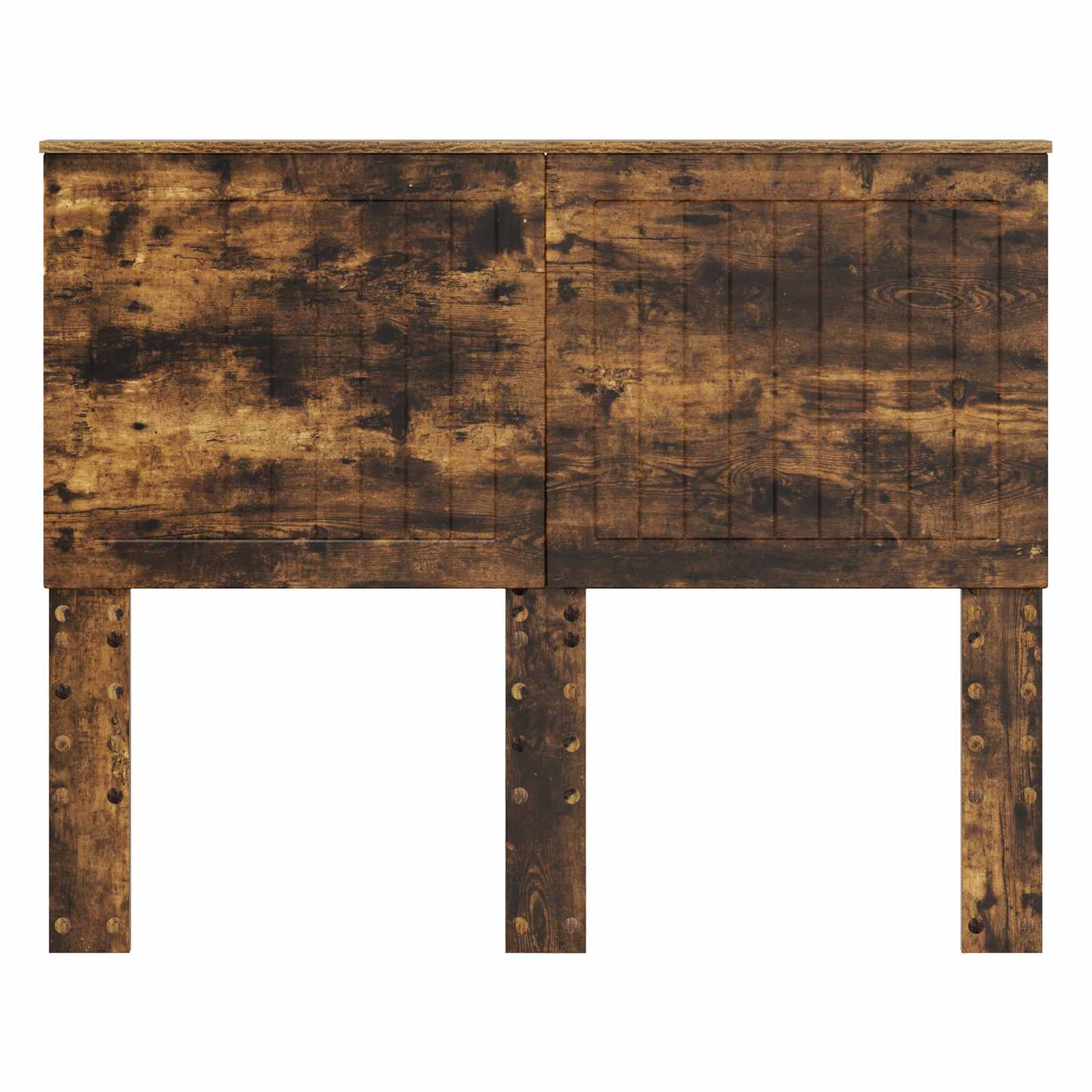 Headboard with Headboard Smoked Oak 135 cm Engineered wood