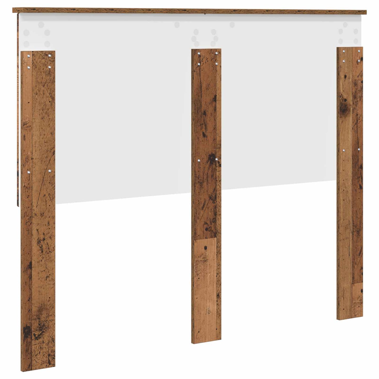 Headboard with Headboard Old Wood 120 cm Engineered wood