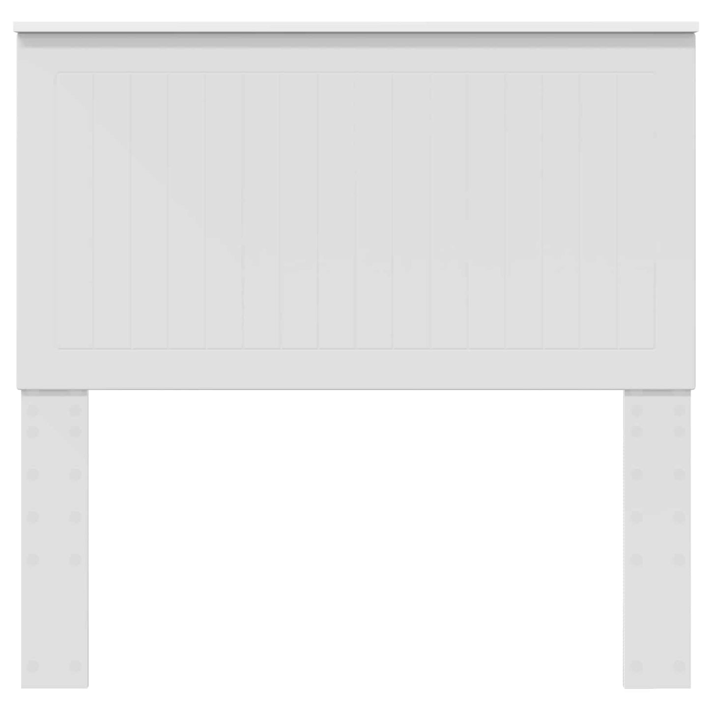 Headboard with Headboard White 100 cm Engineered wood
