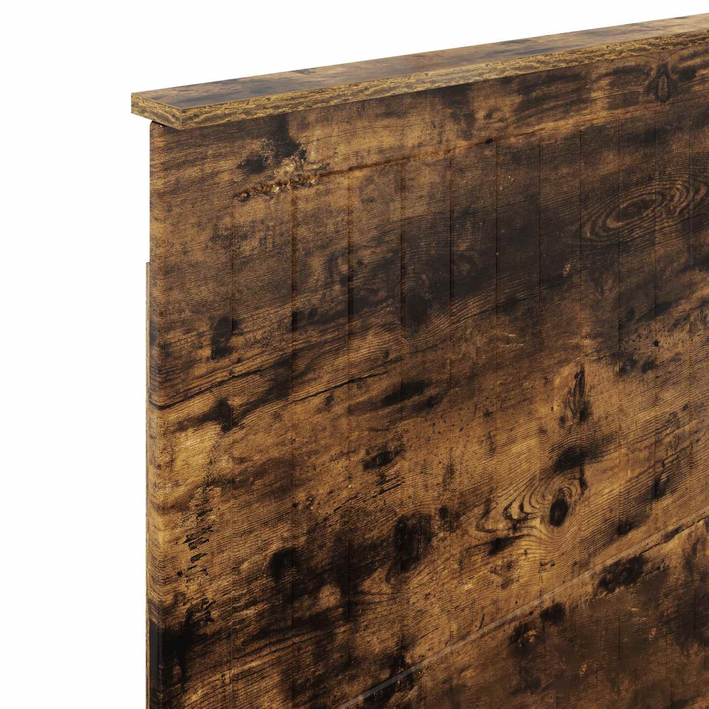 Headboard with Headboard Smoked Oak 100 cm Engineered wood