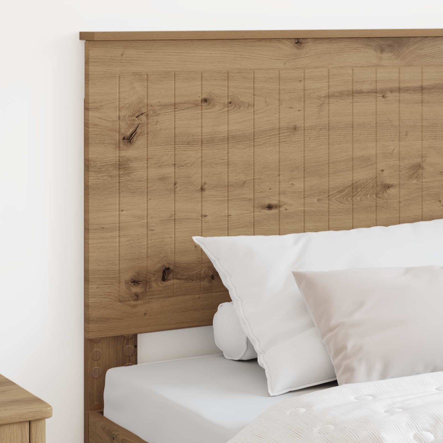 Headboard with Headboard Artisan Oak 100 cm Engineered wood
