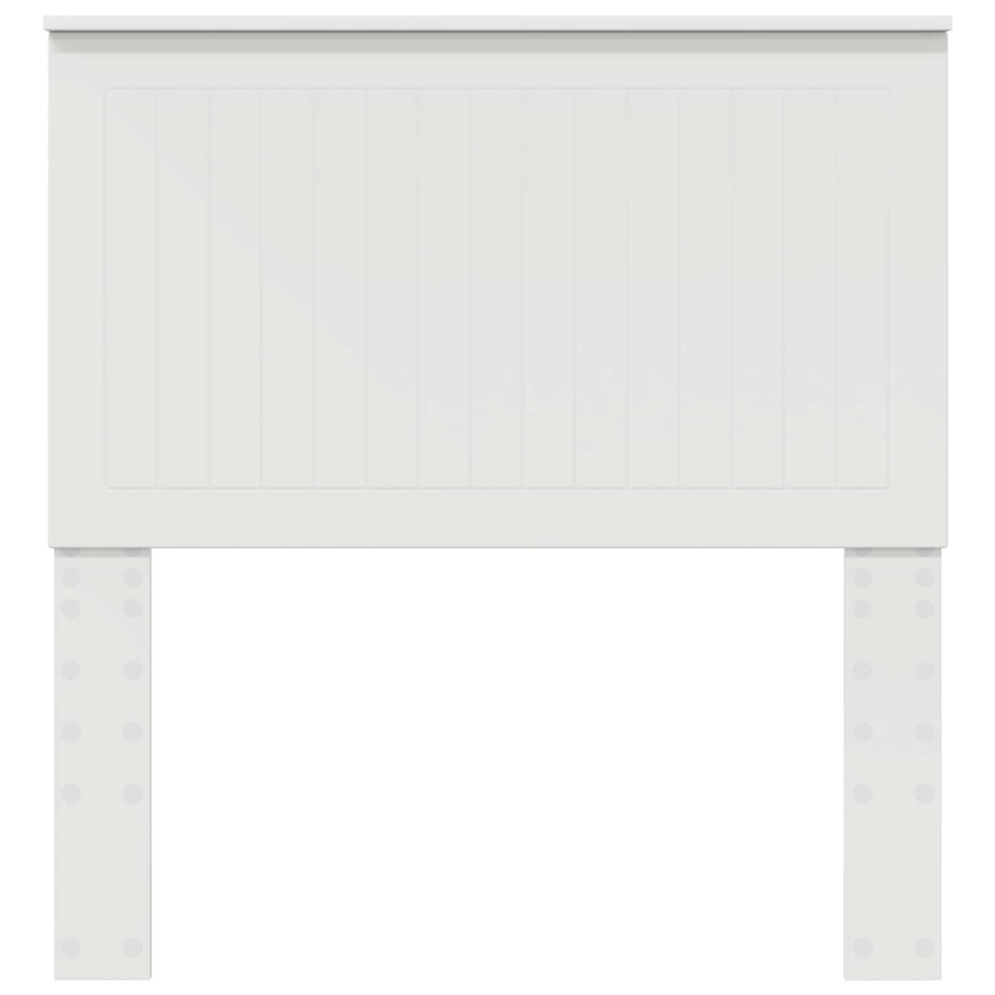 Headboard with Headboard White 90 cm Engineered wood