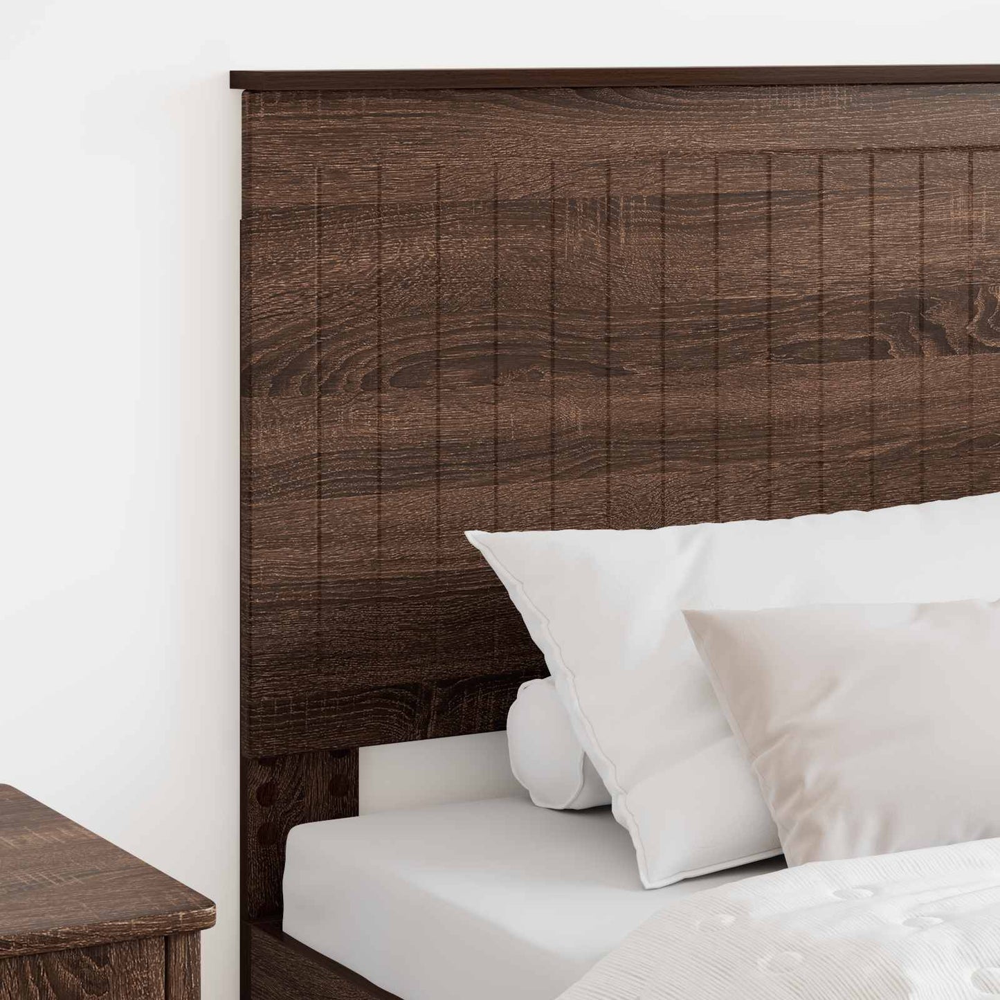 Headboard with Headboard Brown Oak 90 cm Engineered wood