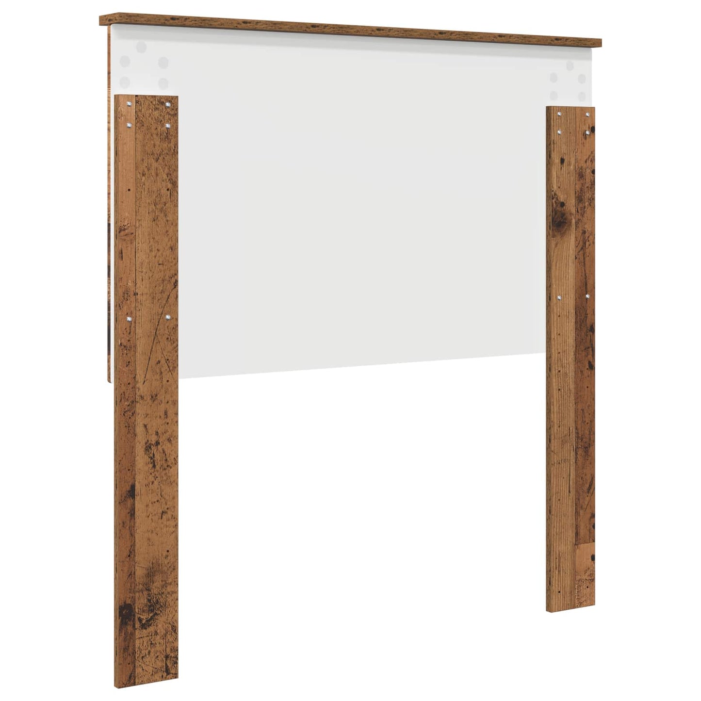 Headboard with Headboard Old Wood 90 cm Engineered wood