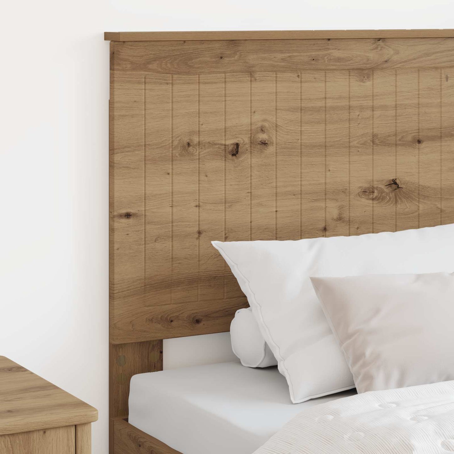 Headboard with Headboard Artisan Oak 90 cm Engineered wood