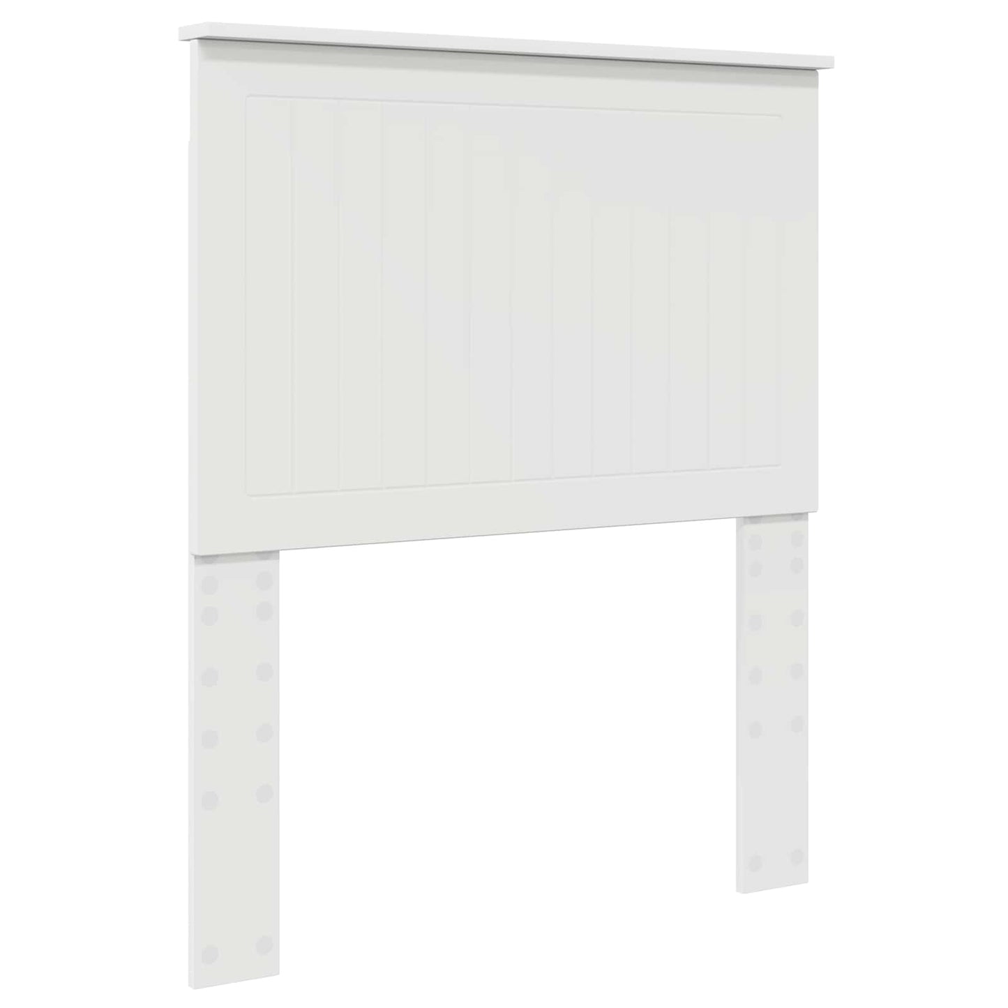 Headboard with Headboard White 80 cm Engineered wood
