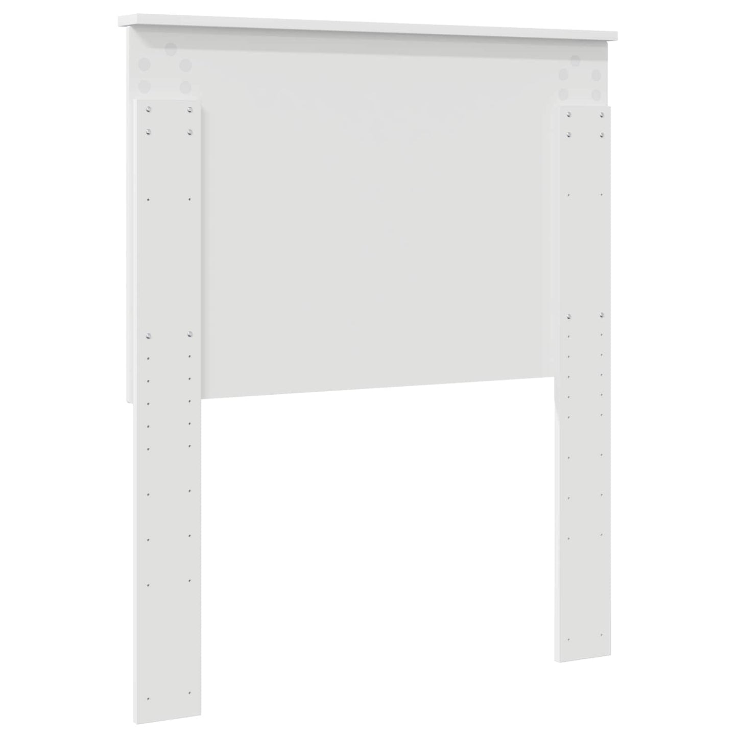 Headboard with Headboard White 80 cm Engineered wood