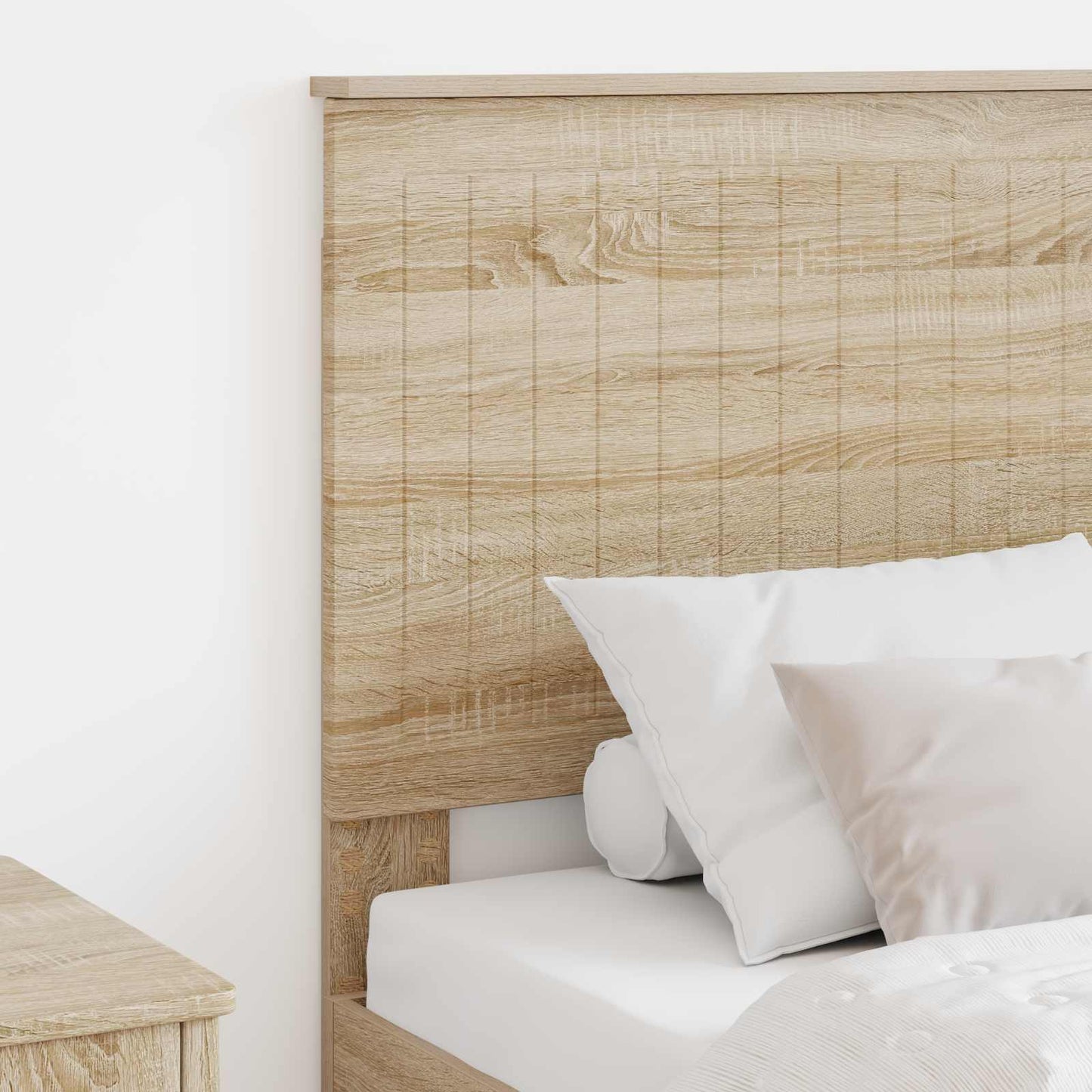 Headboard with Headboard Sonoma Oak 80 cm Engineered wood