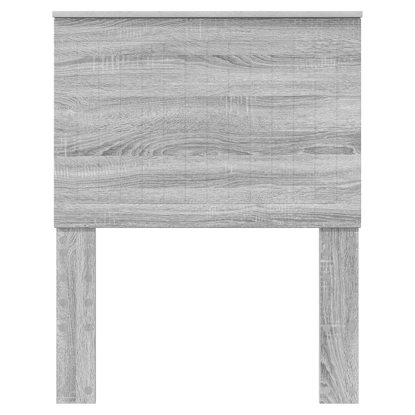 Headboard with Headboard Grey Sonoma 75 cm Engineered wood
