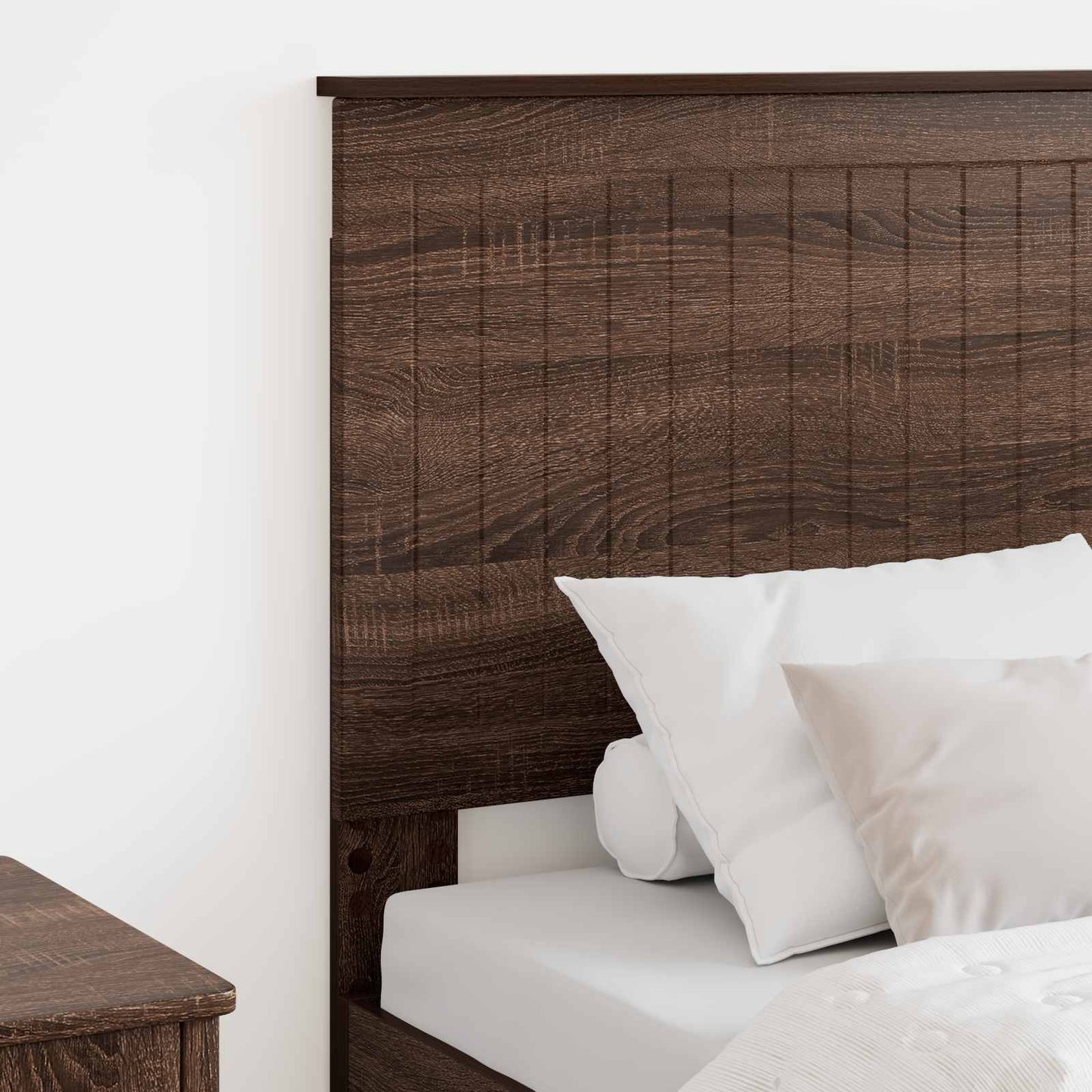 Headboard with Headboard Brown Oak 75 cm Engineered wood