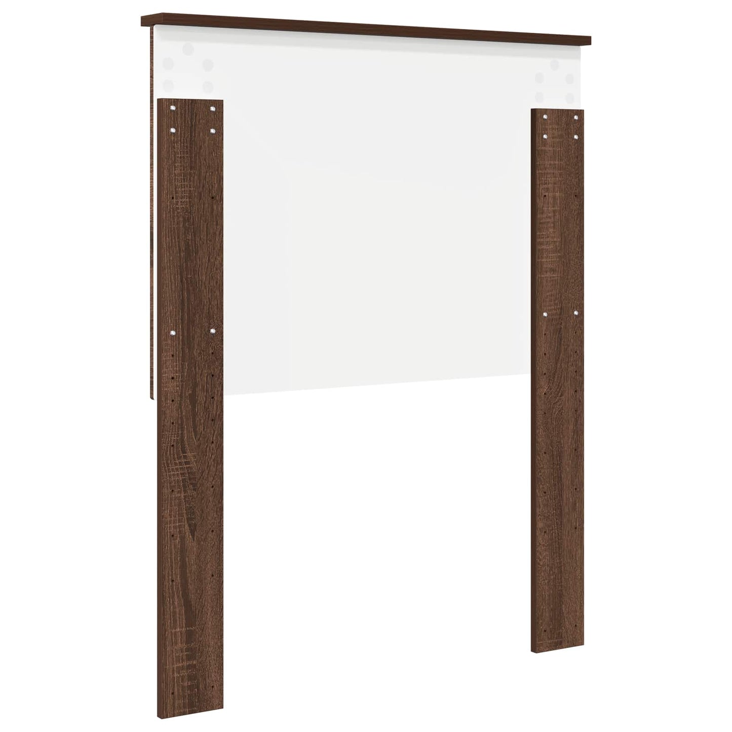 Headboard with Headboard Brown Oak 75 cm Engineered wood