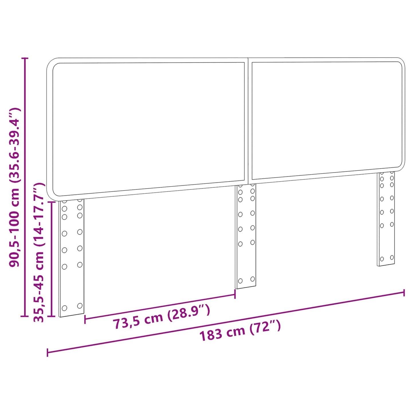 Headboard Old Wood Engineered wood