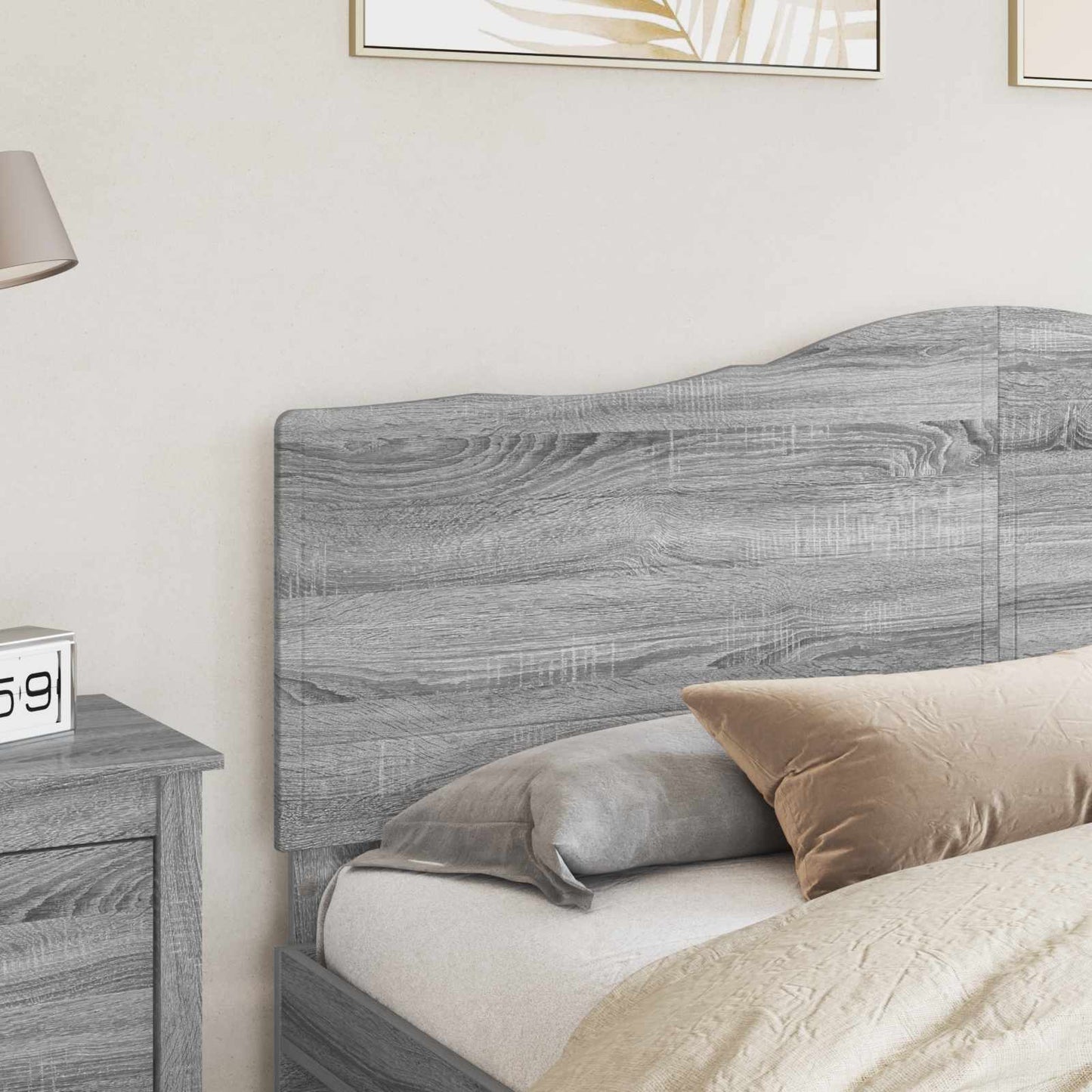 Headboard Grey Sonoma Engineered wood