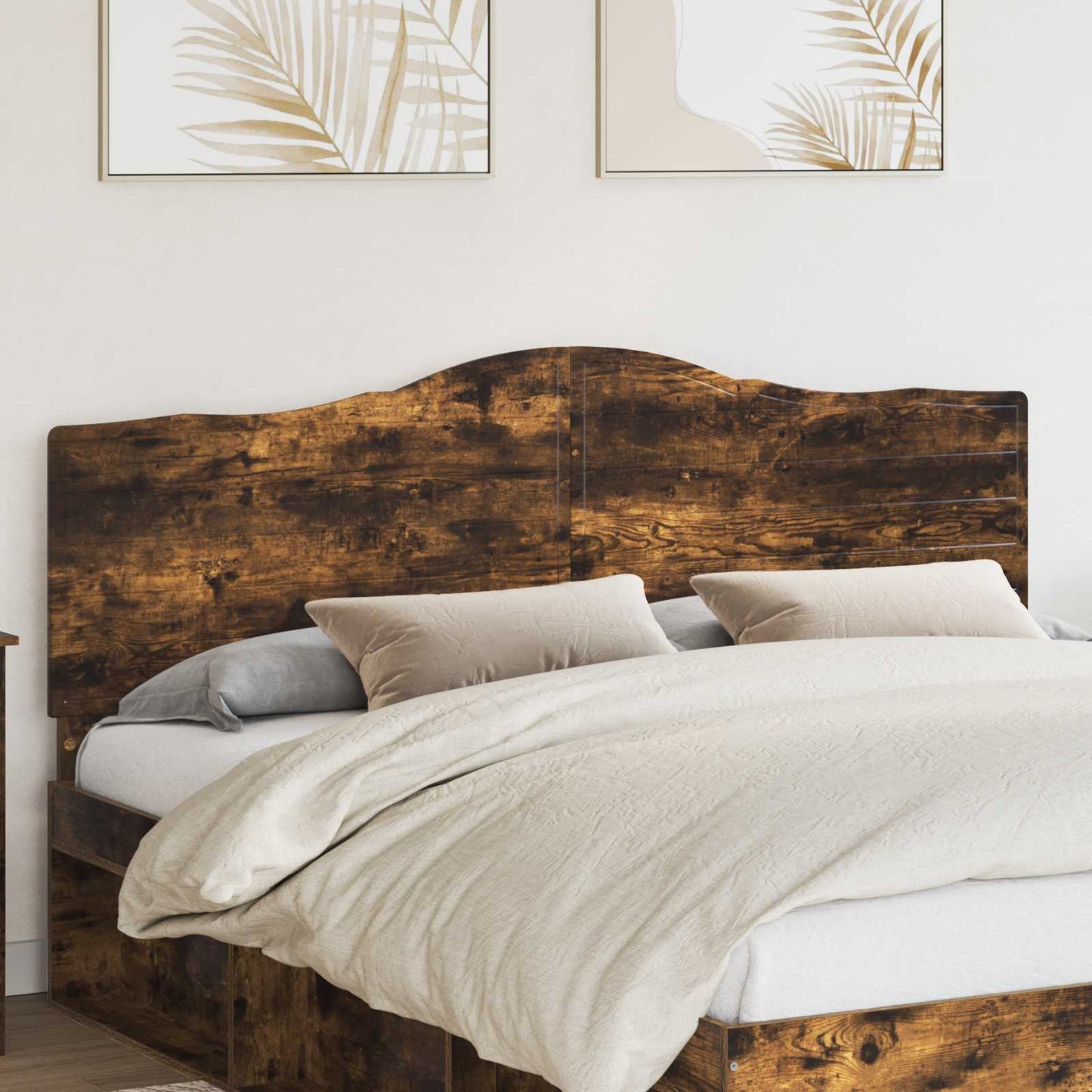 Headboard Smoked Oak Engineered wood