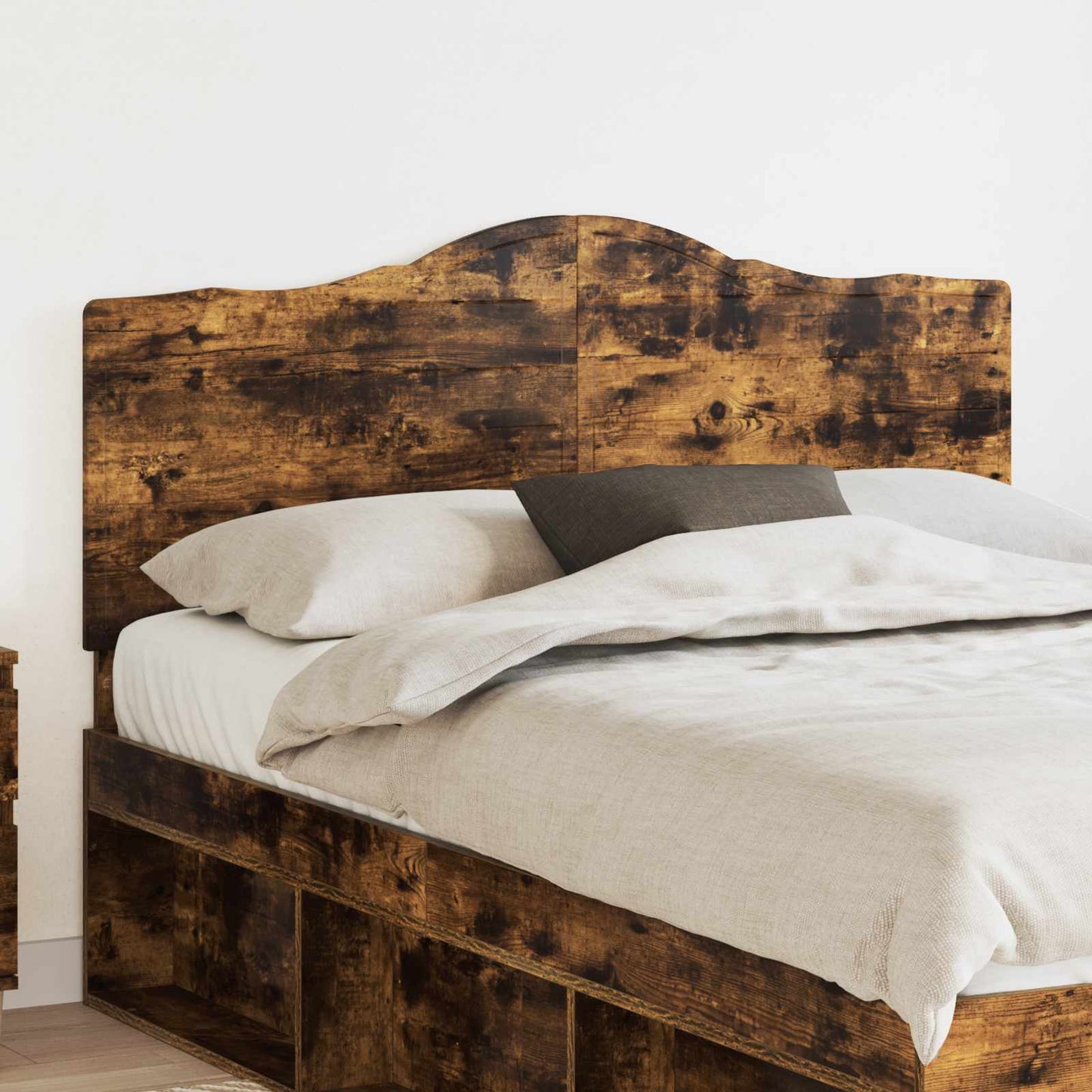 Headboard Smoked Oak Engineered wood