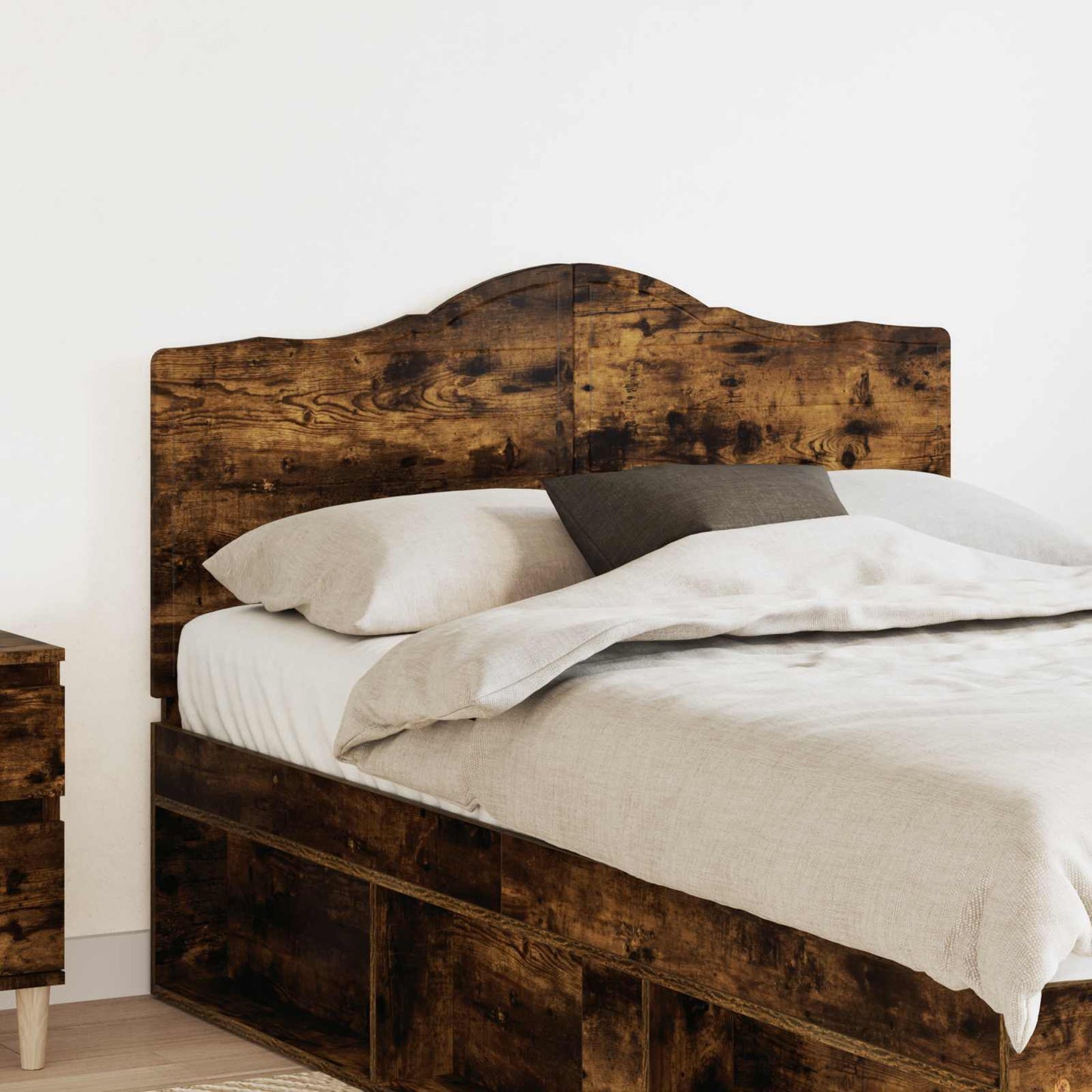 Headboard Smoked Oak Engineered wood