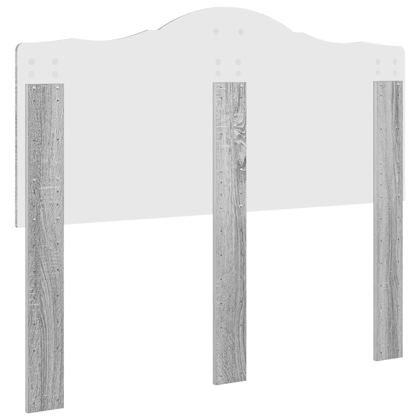 Headboard Grey Sonoma Engineered wood