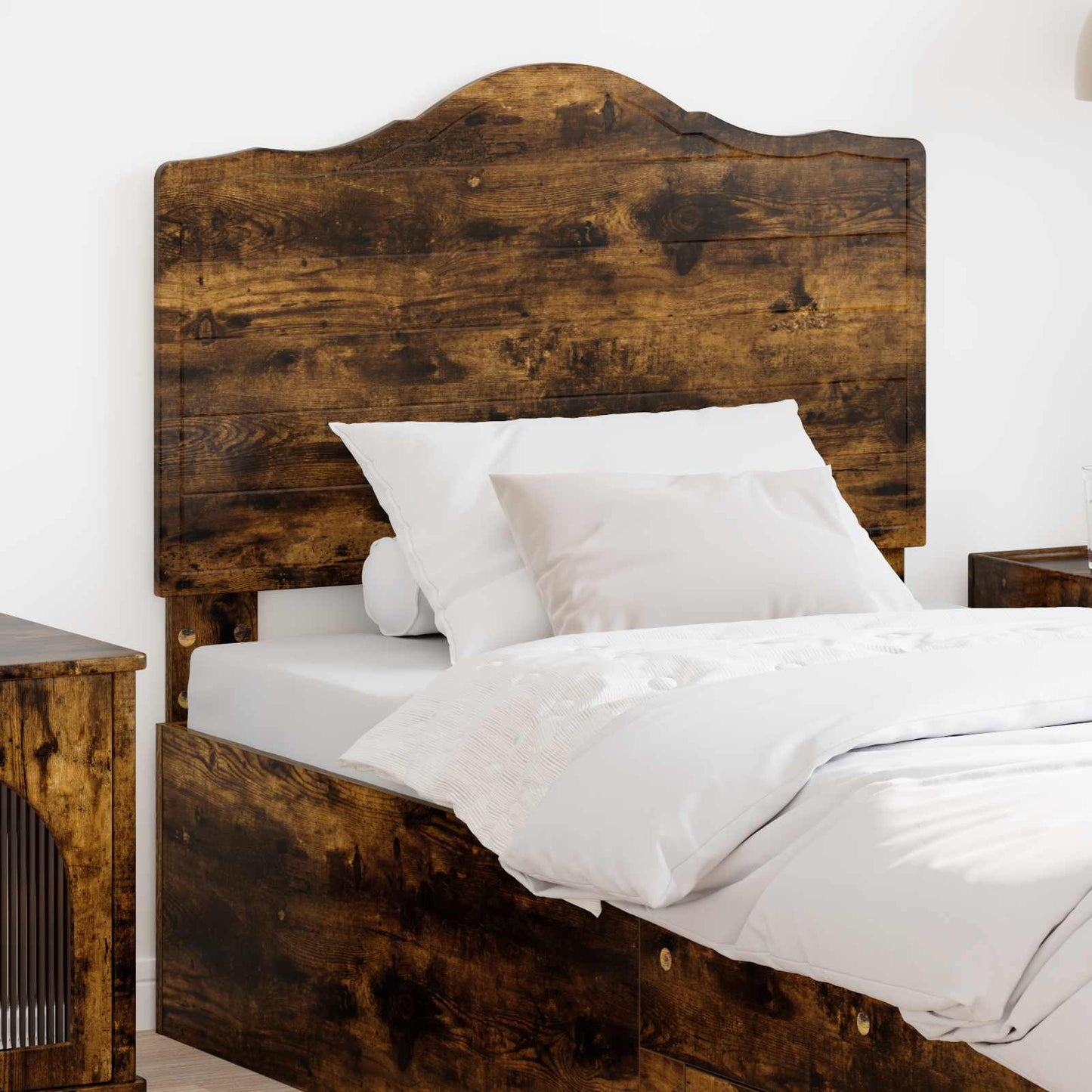 Headboard Smoked Oak Engineered wood