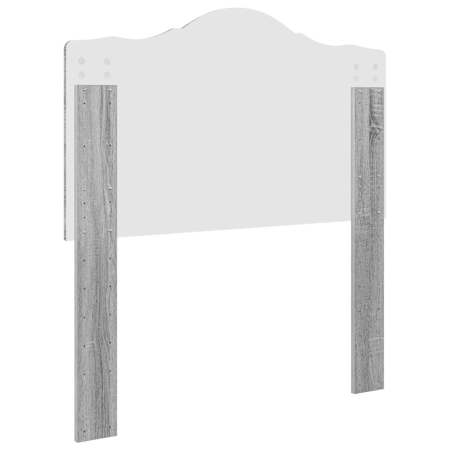 Headboard Grey Sonoma Engineered wood