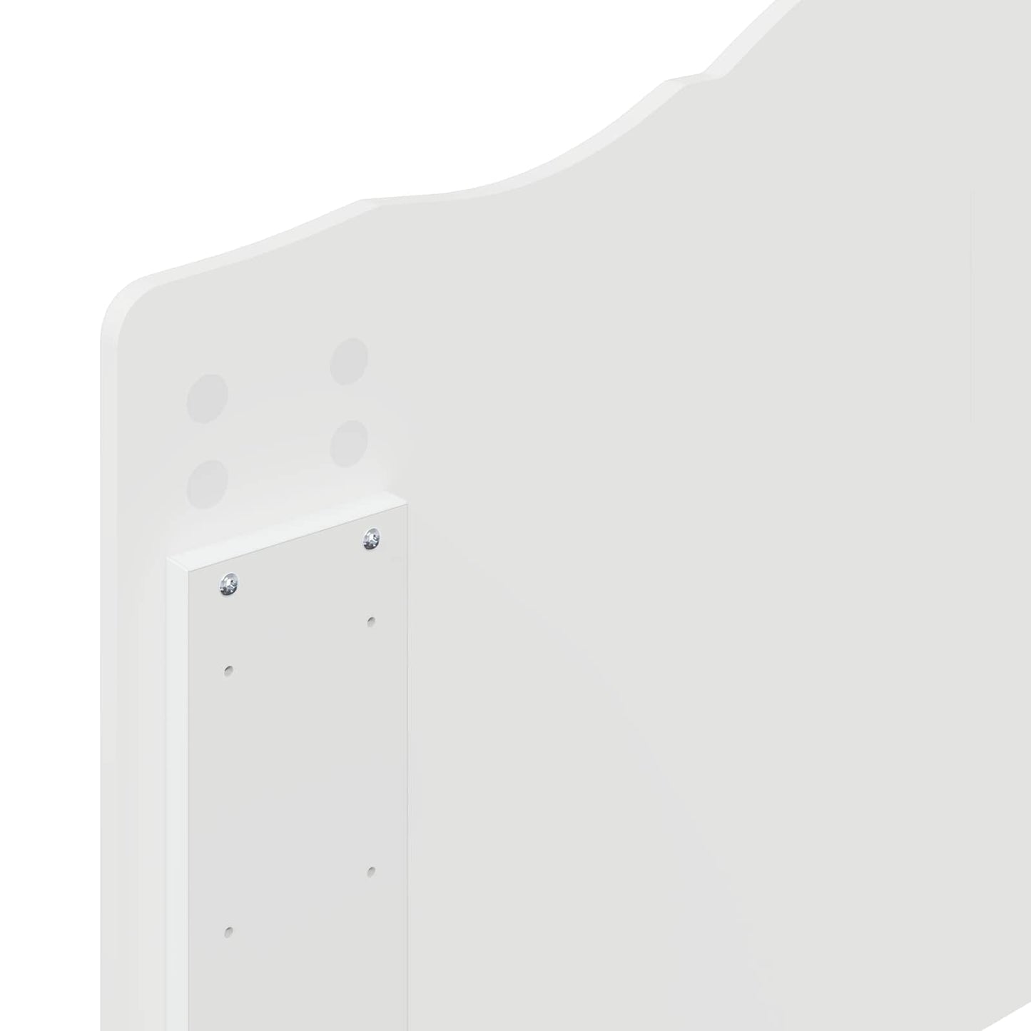 Headboard Gloss White Engineered wood