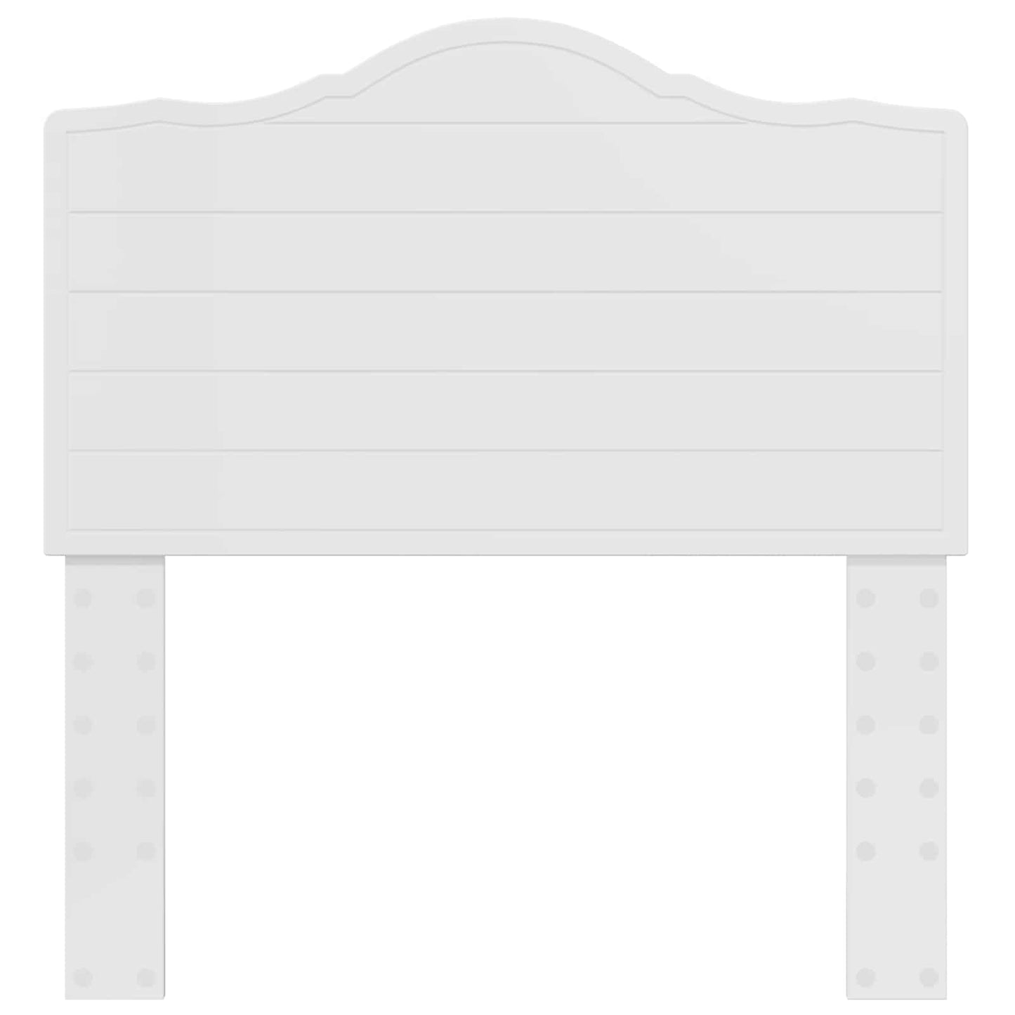 Headboard Gloss White Engineered wood