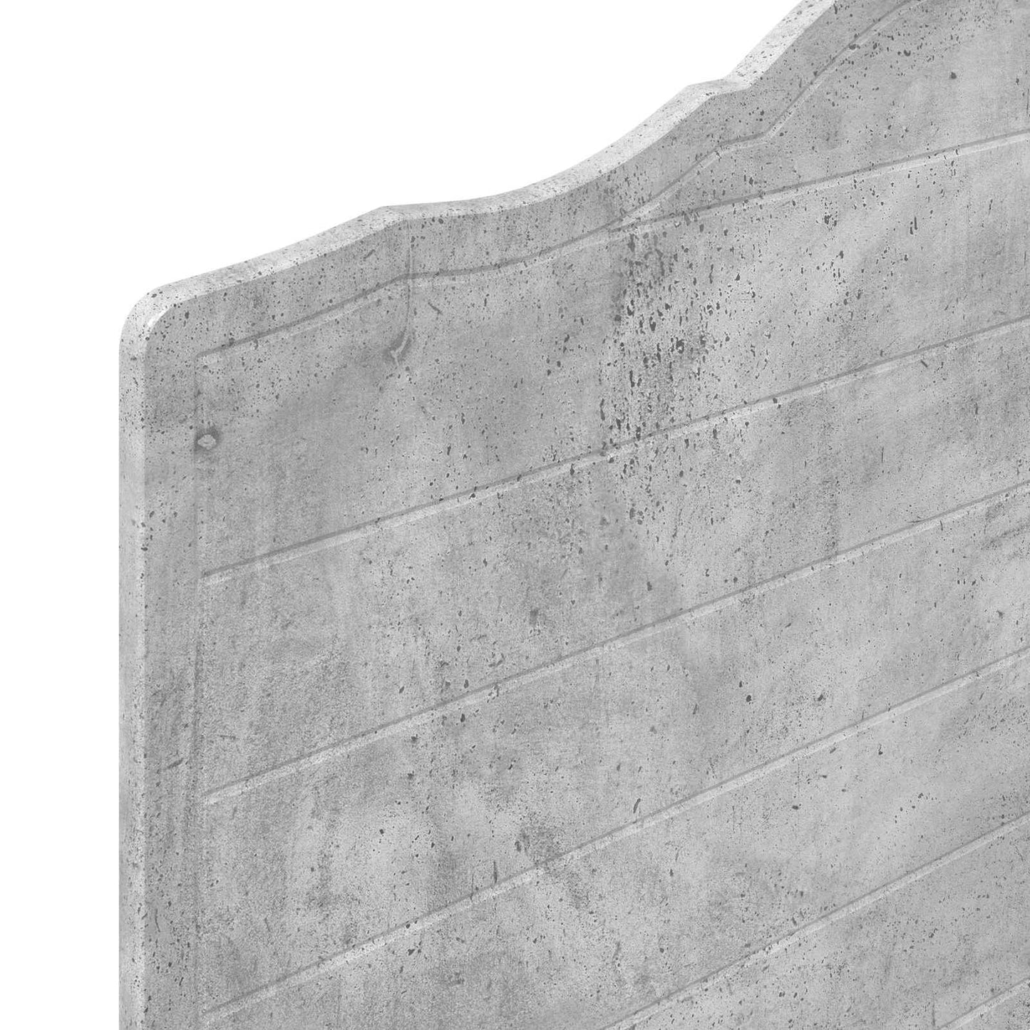 Headboard Concrete Grey Engineered wood