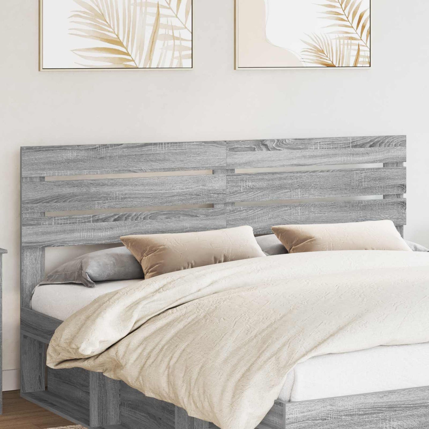 Headboard Grey Sonoma Engineered wood