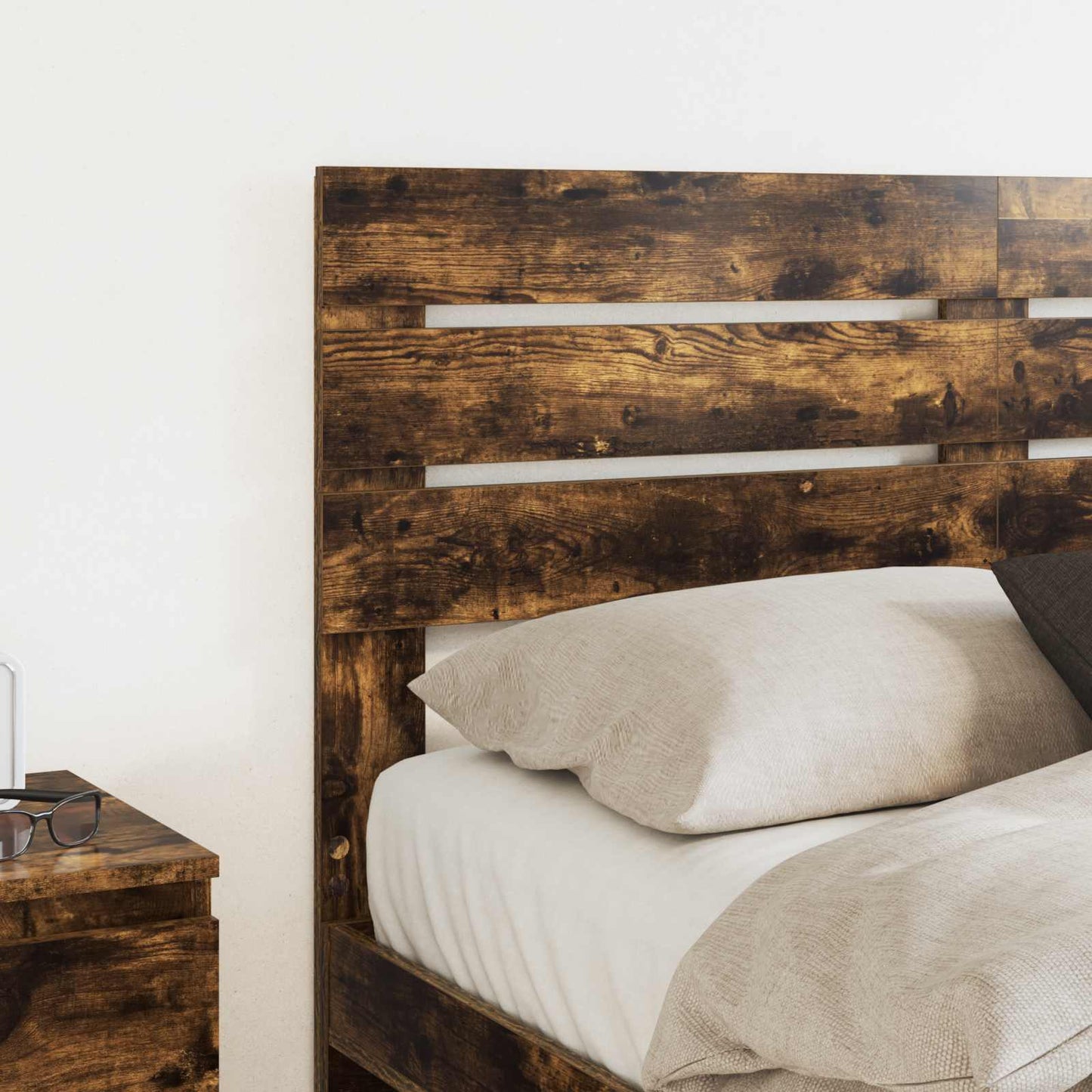 Headboard Smoked Oak Engineered wood
