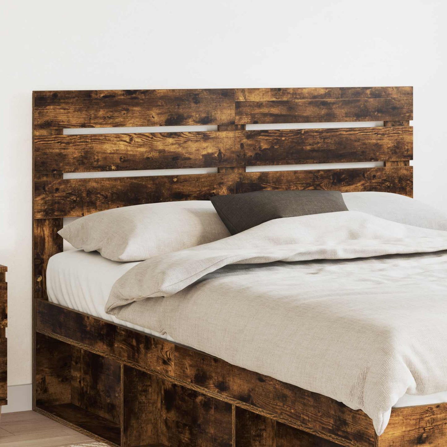 Headboard Smoked Oak Engineered wood