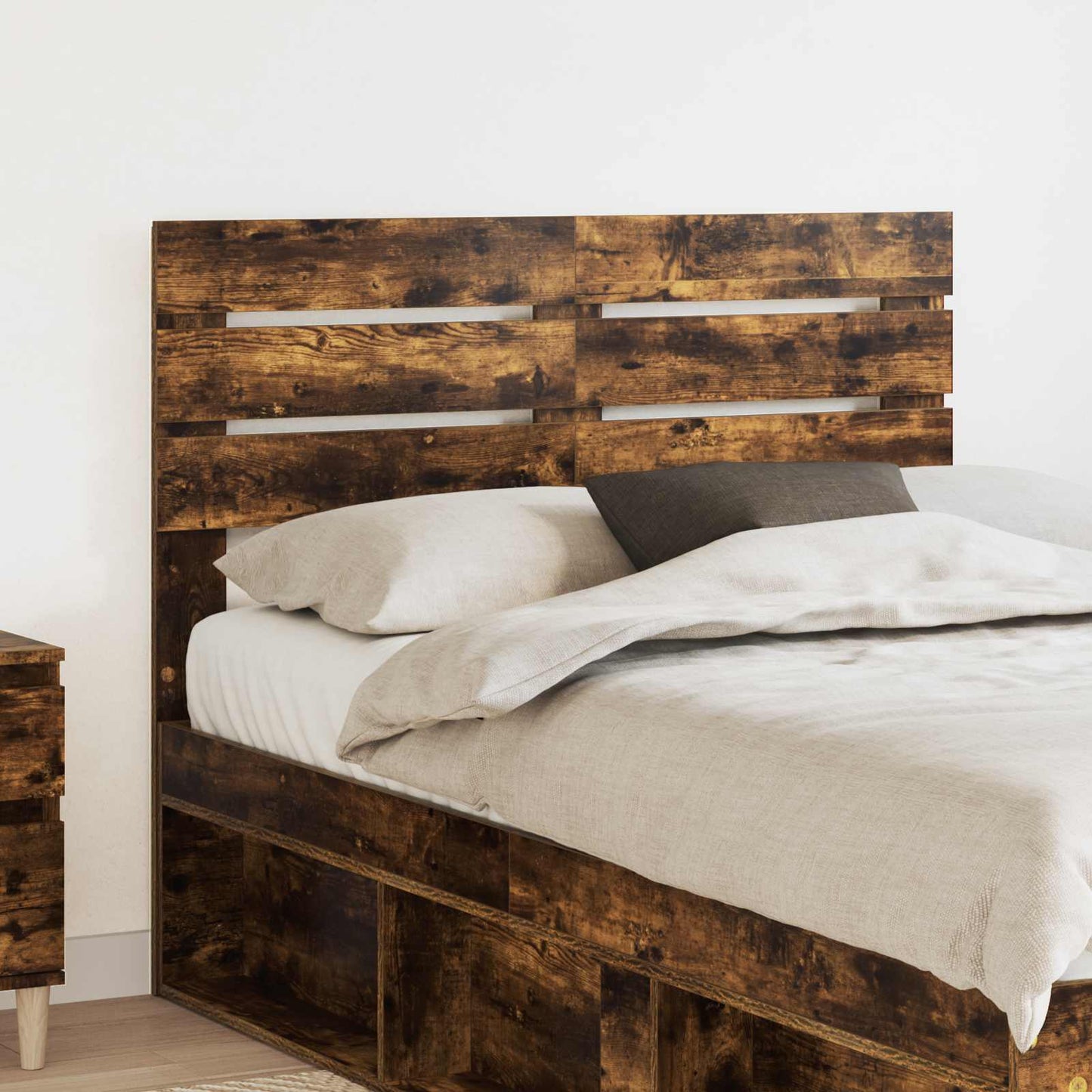 Headboard Smoked Oak Engineered wood