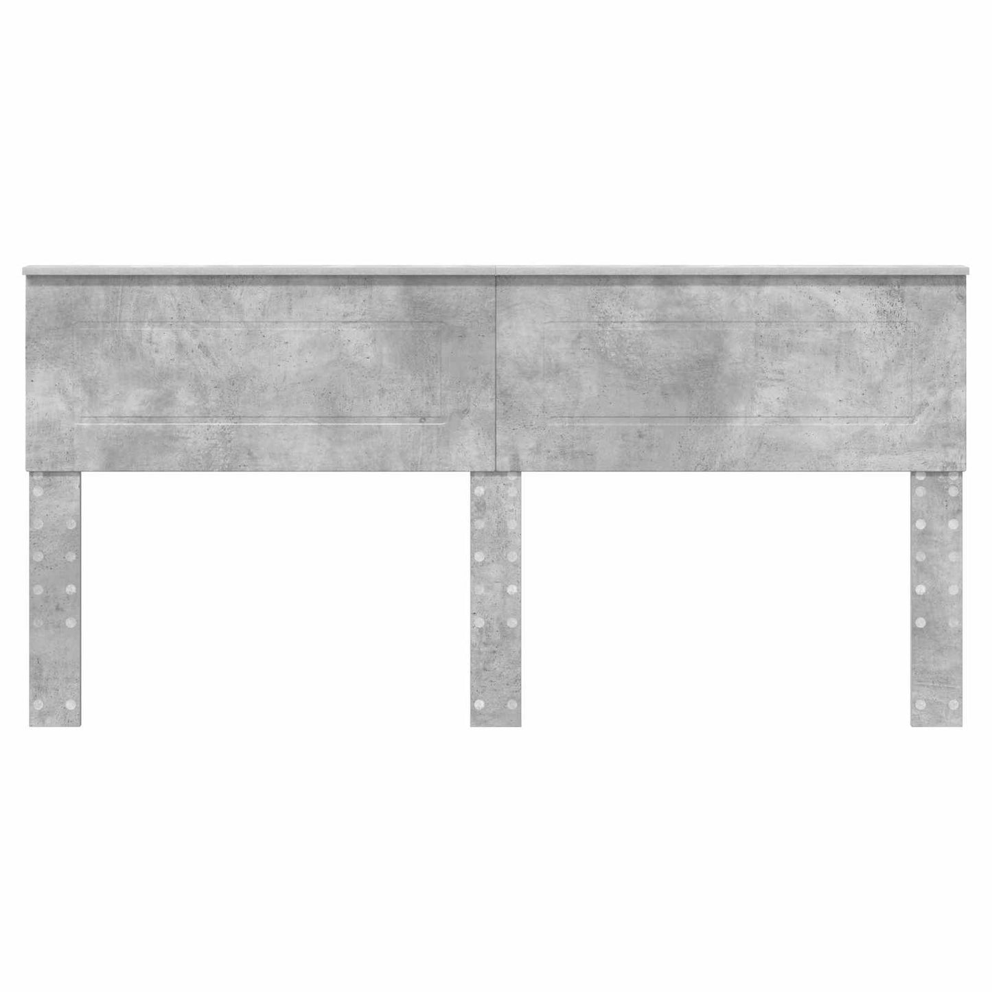 Headboard Concrete Grey Engineered wood