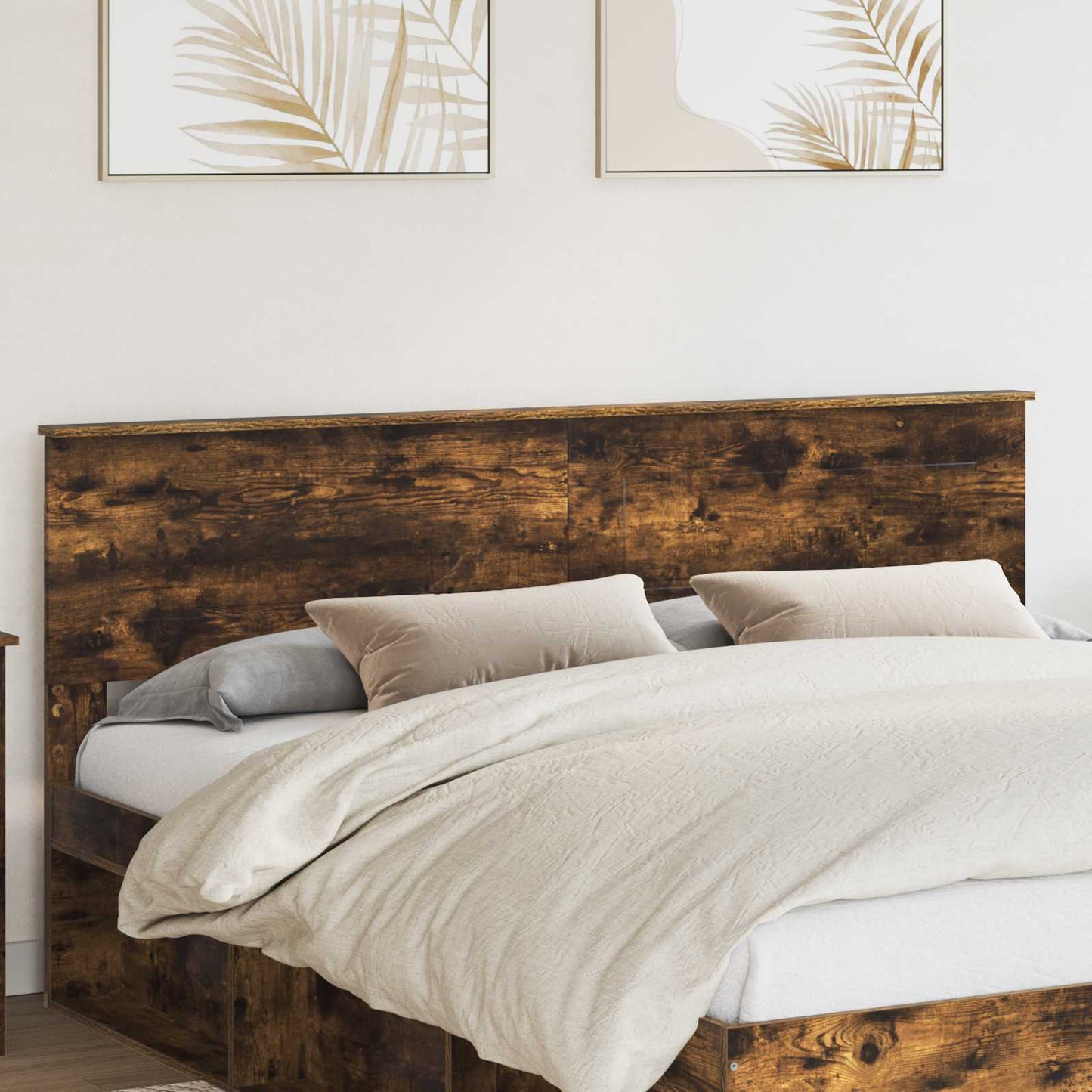 Headboard Smoked Oak Engineered wood