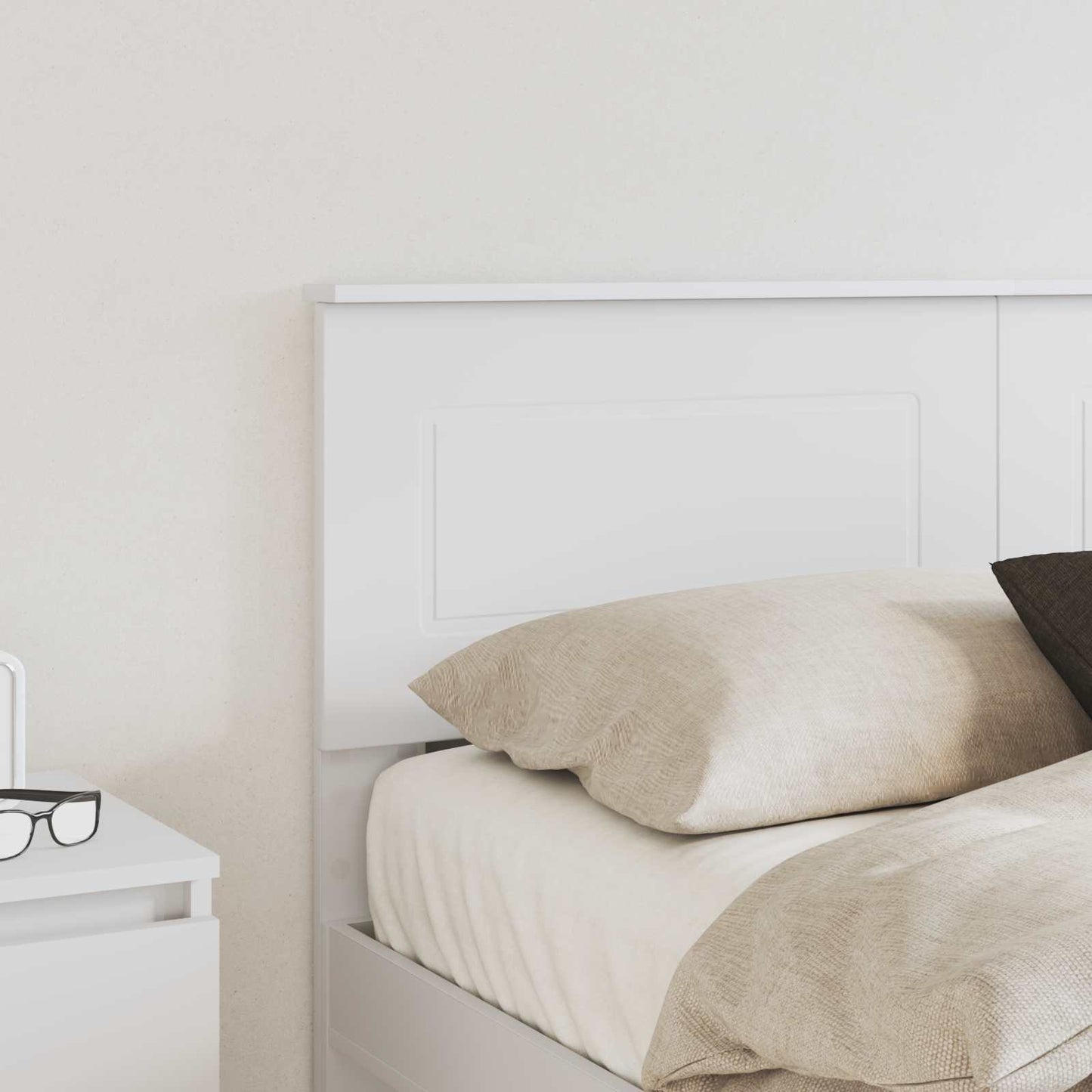 Headboard White Engineered wood