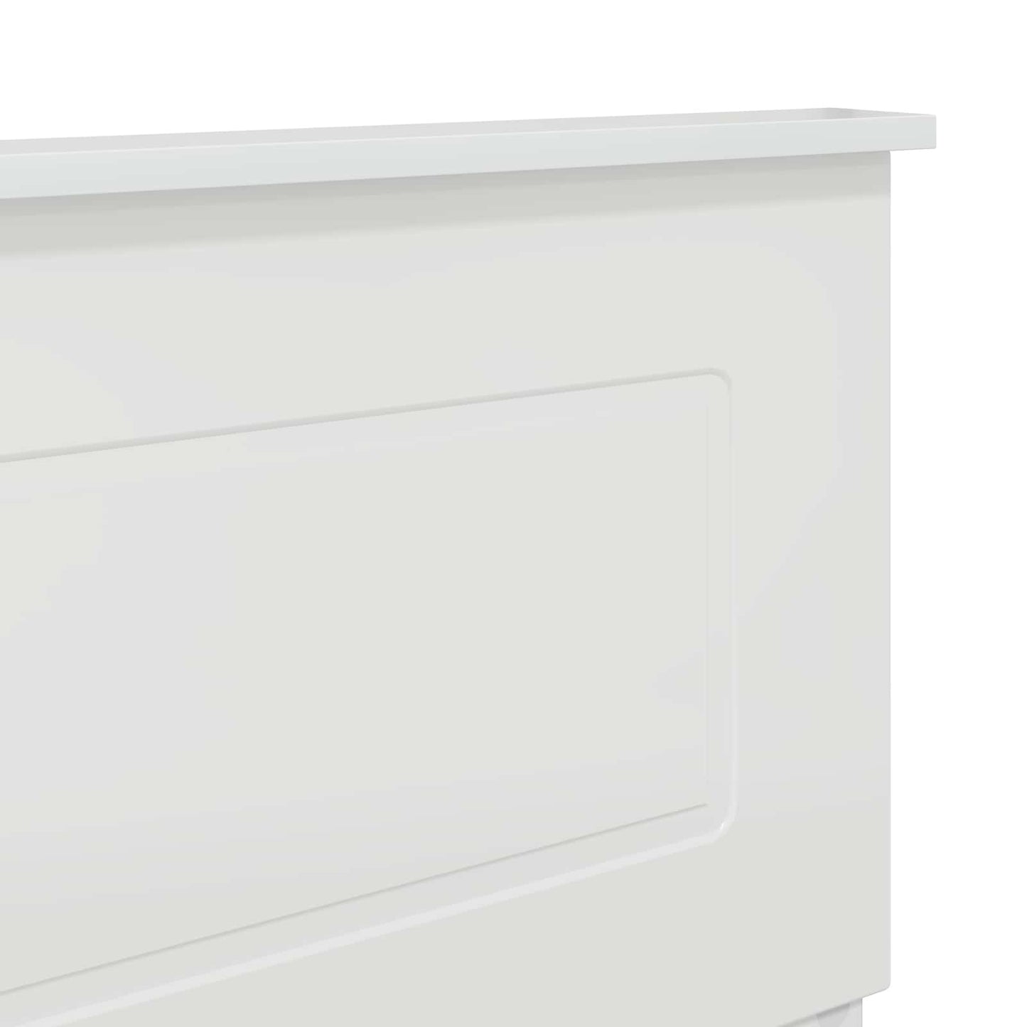 Headboard Gloss White Engineered wood