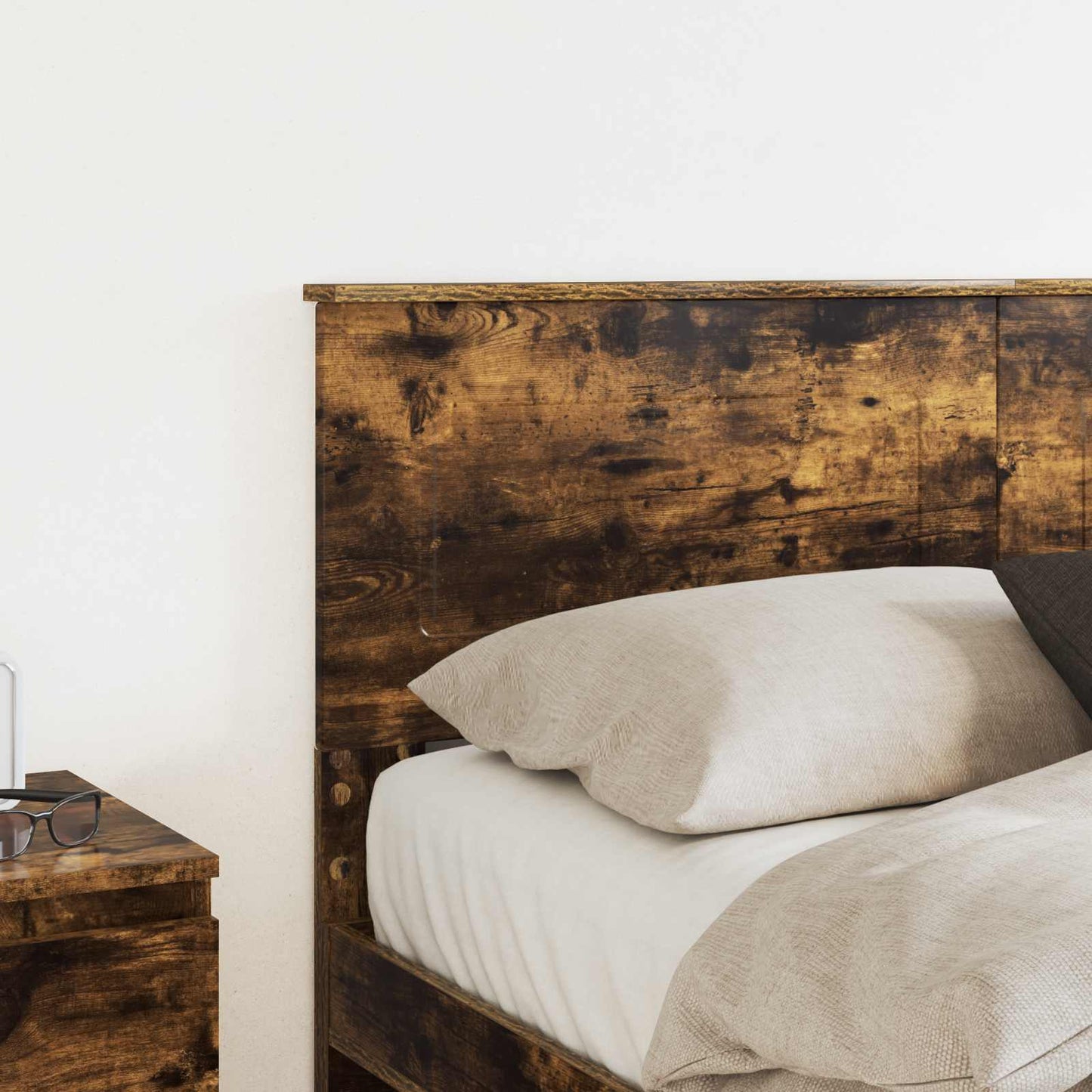 Headboard Smoked Oak Engineered wood