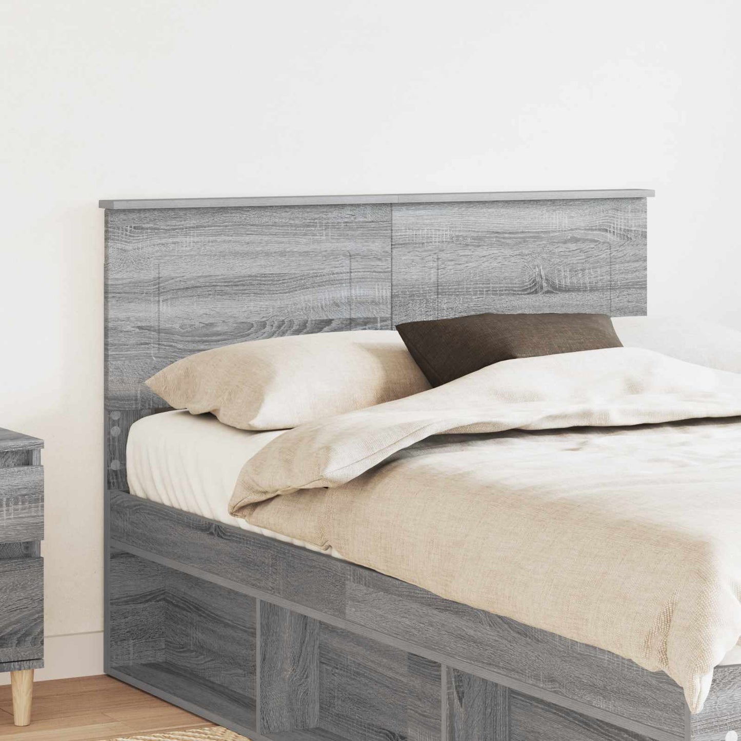 Headboard Grey Sonoma Engineered wood