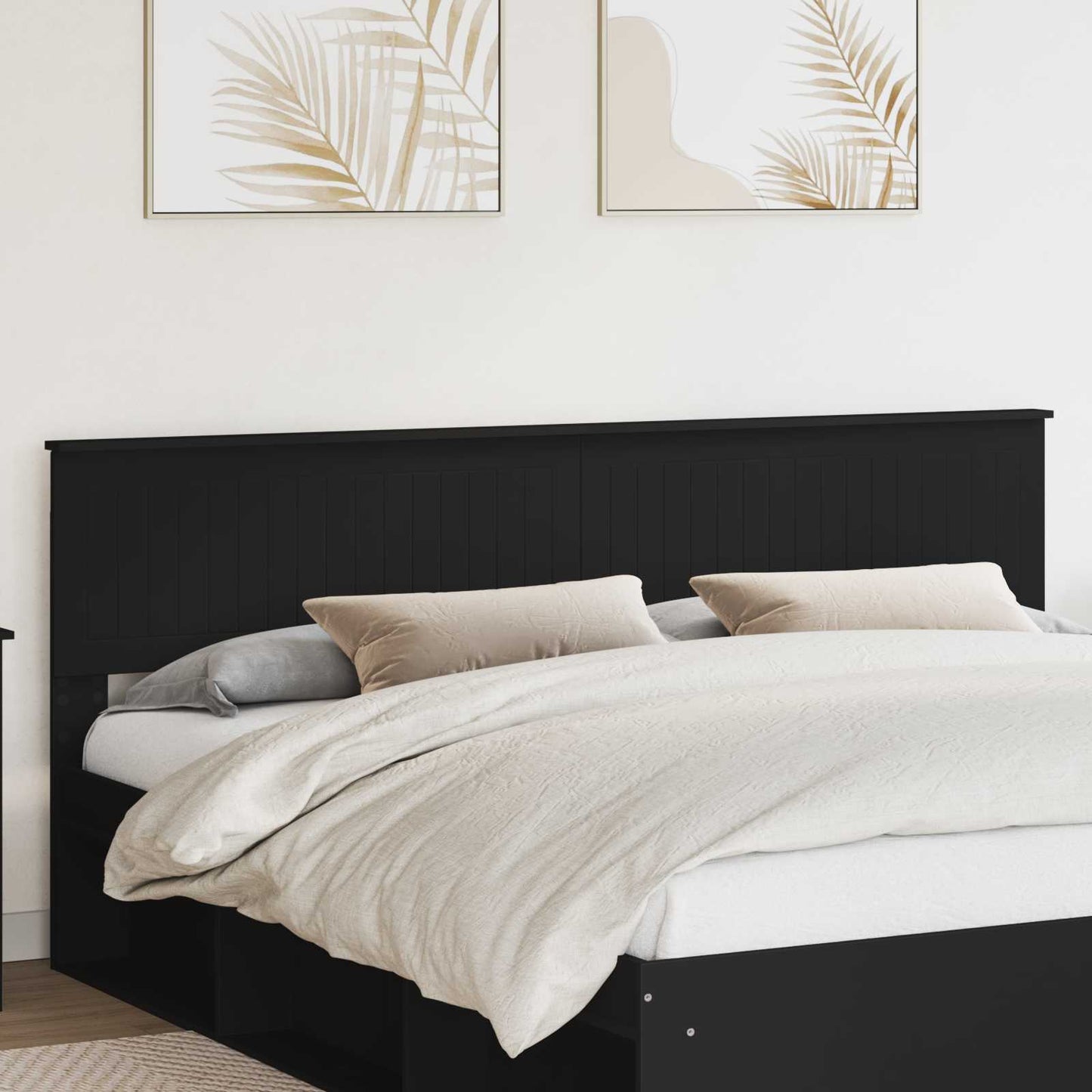 Headboard Black Oak Engineered wood