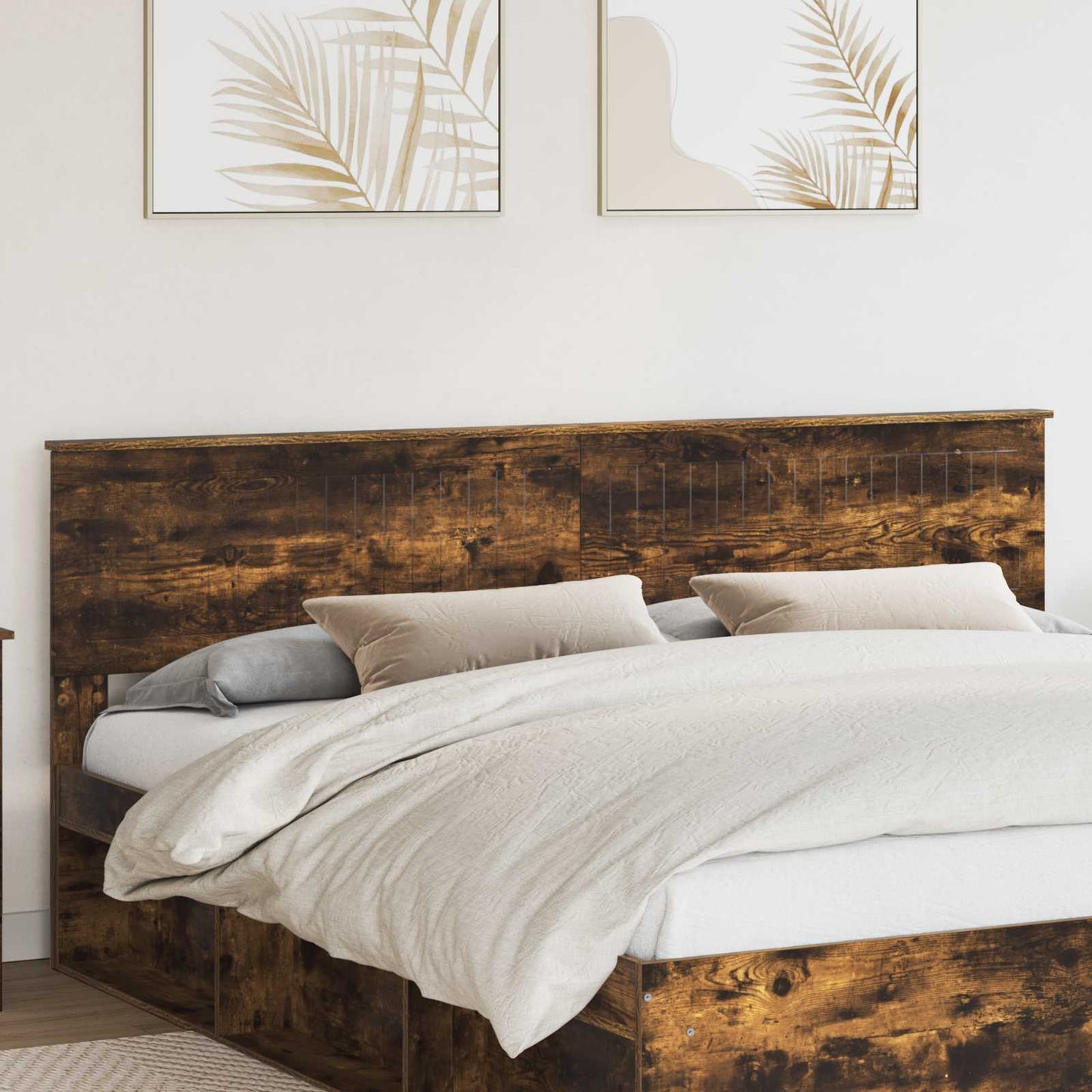 Headboard Smoked Oak Engineered wood