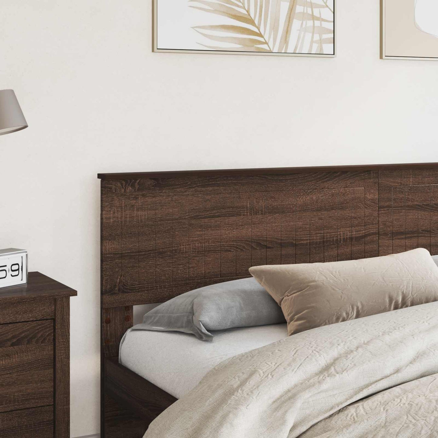 Headboard Brown Oak Engineered wood