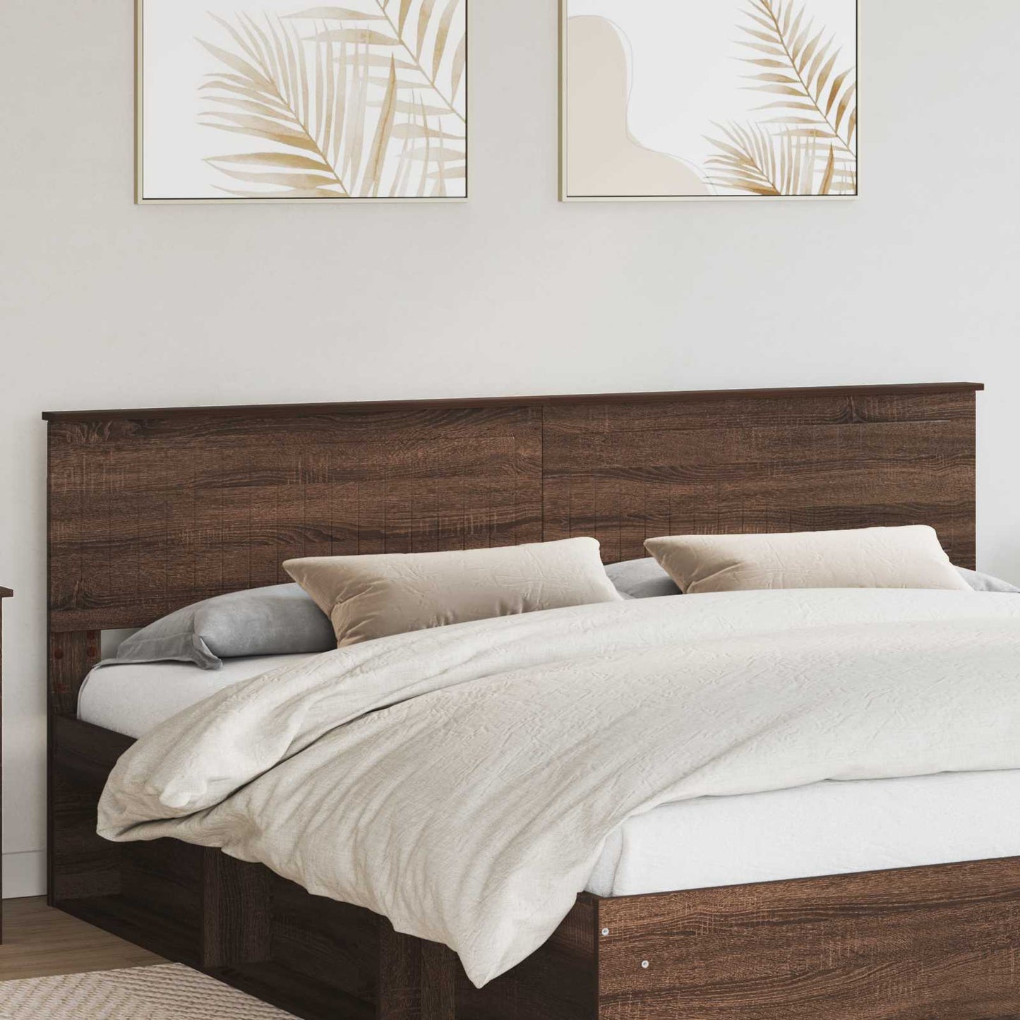 Headboard Brown Oak Engineered wood