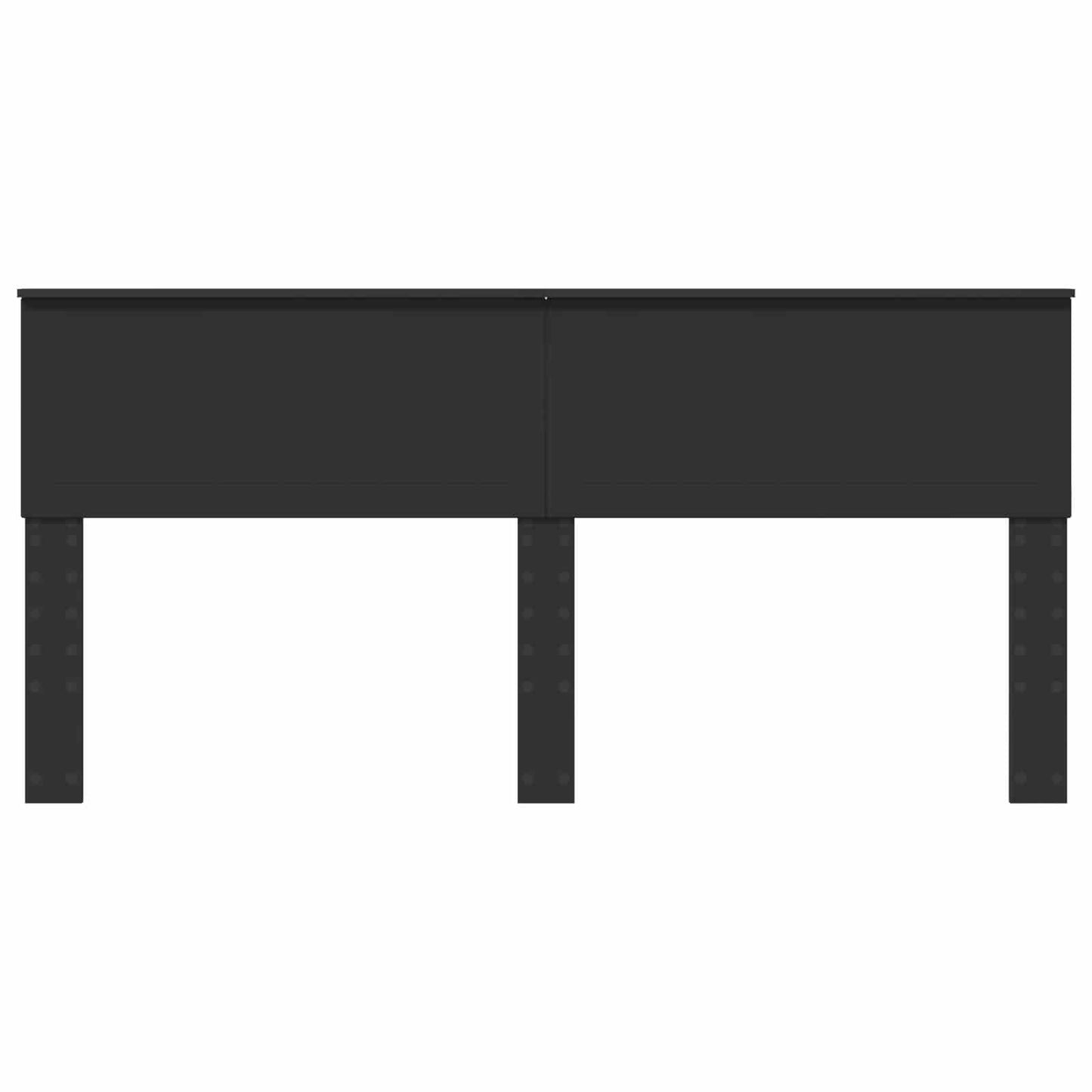 Headboard Black Oak Engineered wood